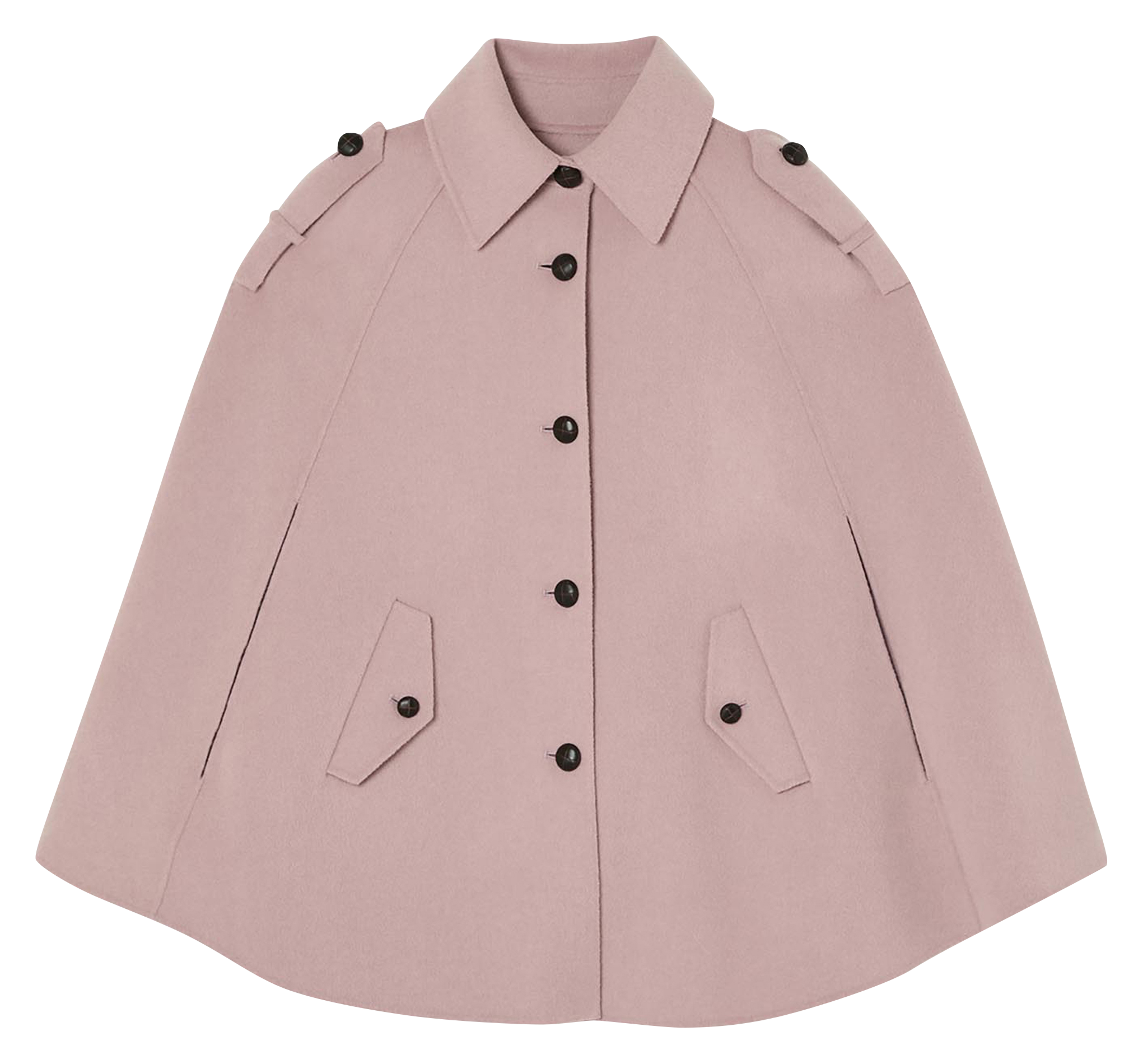 Classic-collar wool-mix coat TARA JARMON Beige