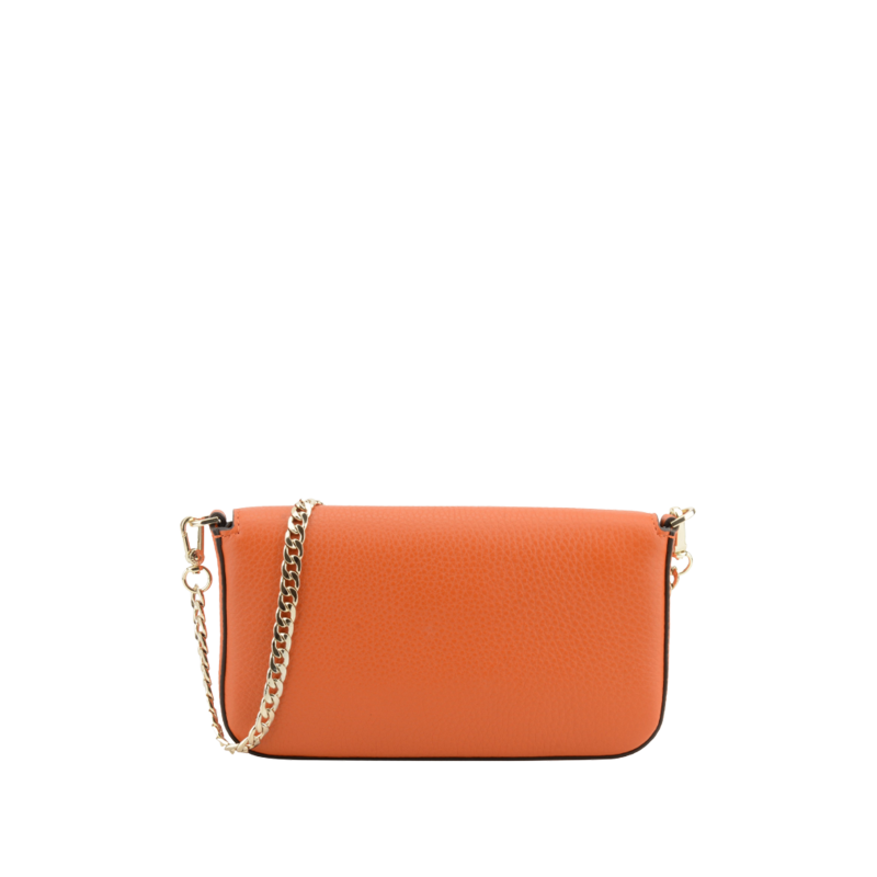 Club | Orange clutch bag POURCHET Orange