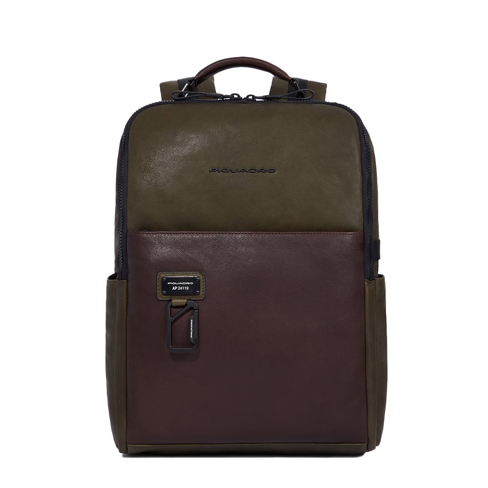 Leather backpack PIQUADRO