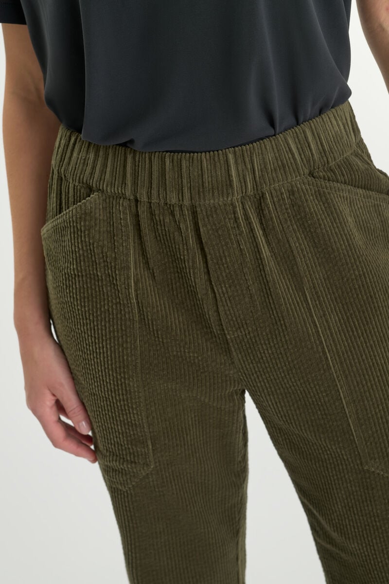 Straight pants LE TEMPS DES CERISES Khaki