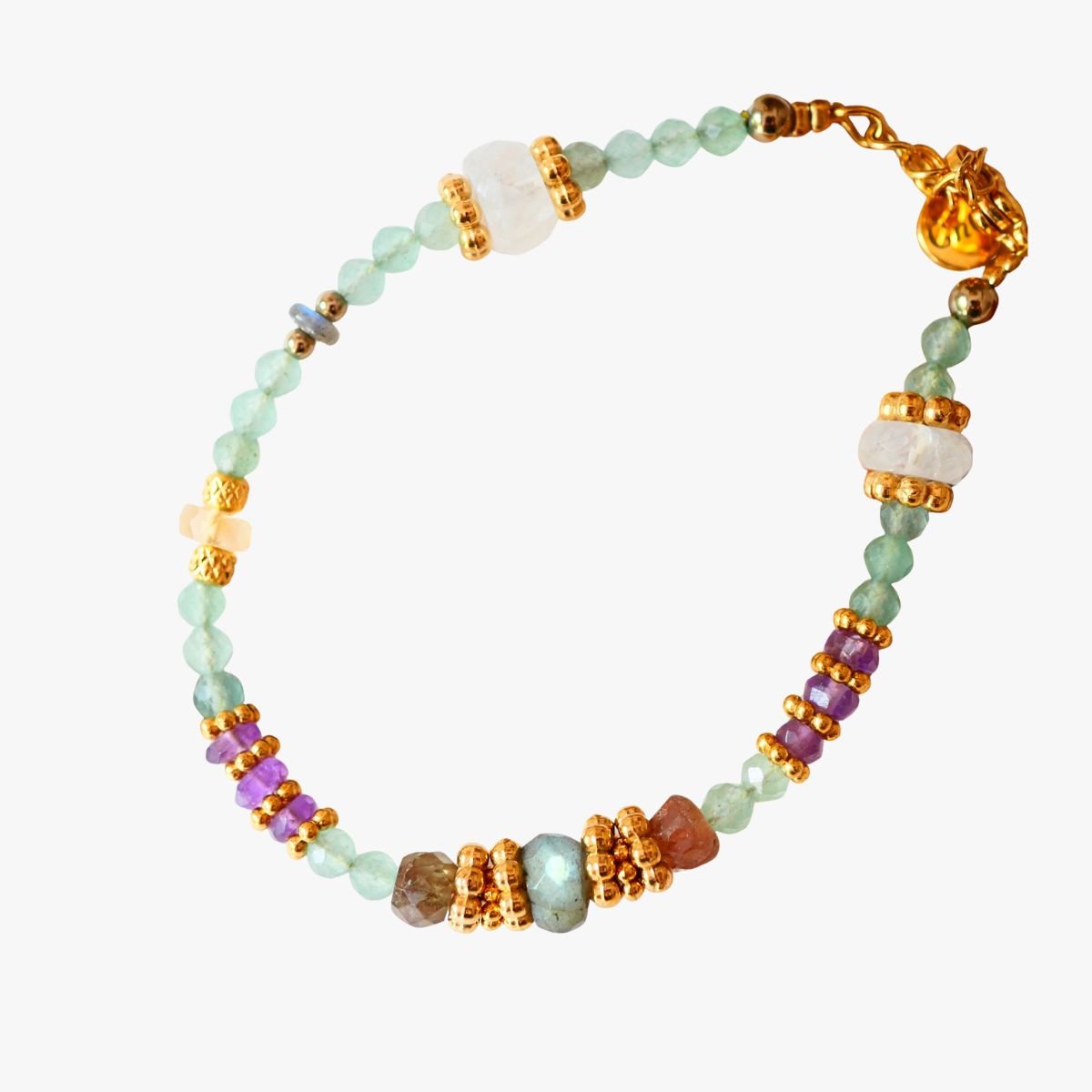 Aventurine bracelet GINANDGER Green