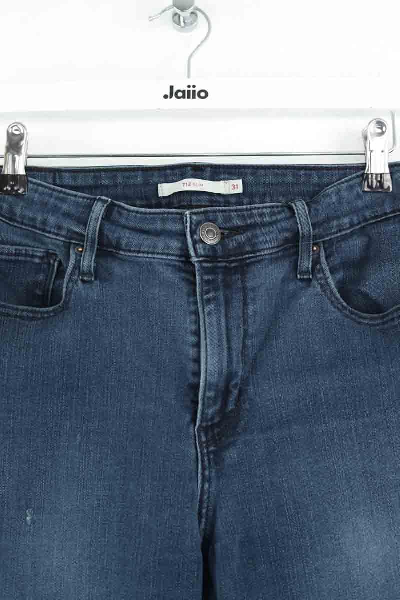 Slim jeans 712 LEVI'S - Seconde main Blue