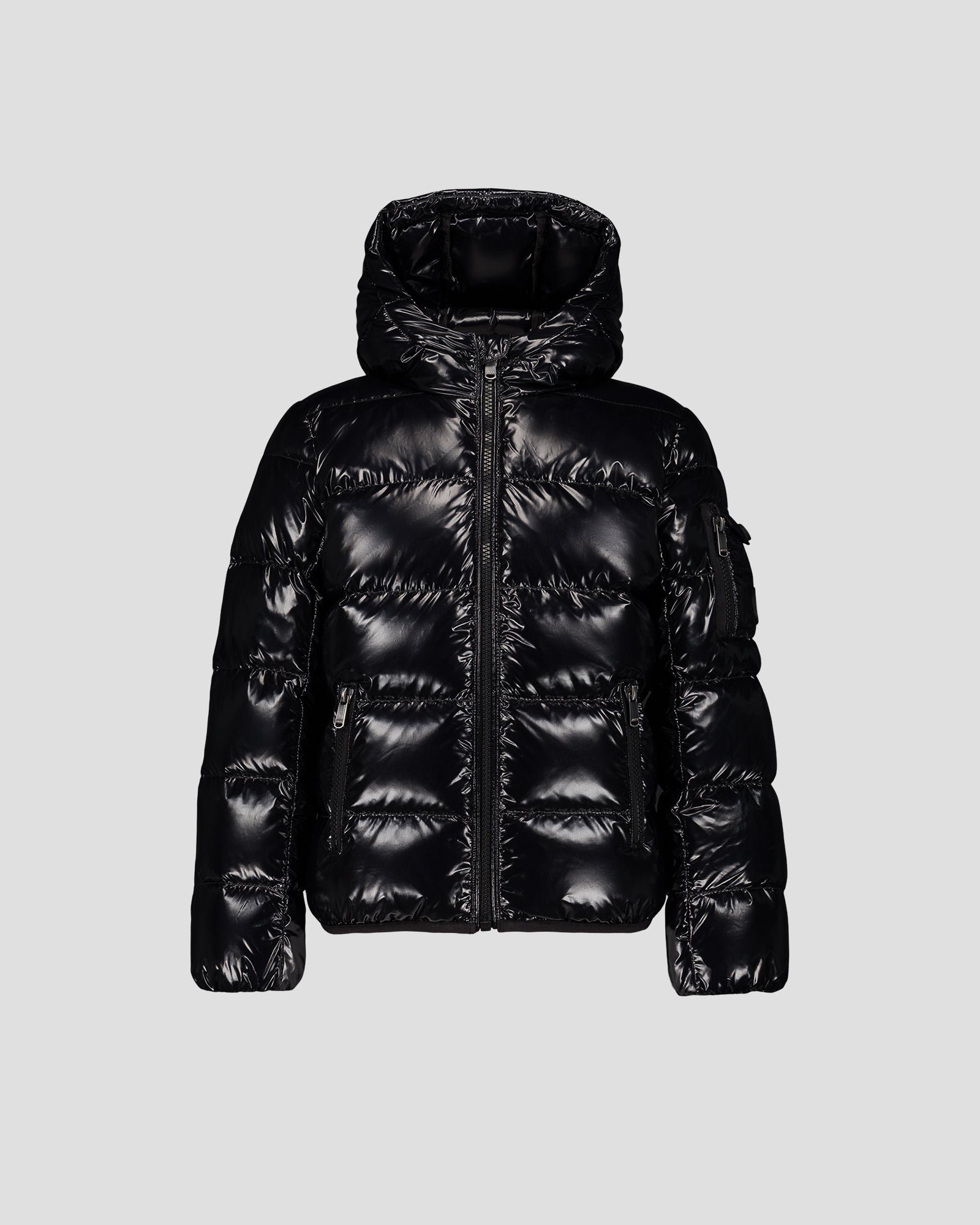 Doudoune enfant grand froid laquée kazan JOTT Noir