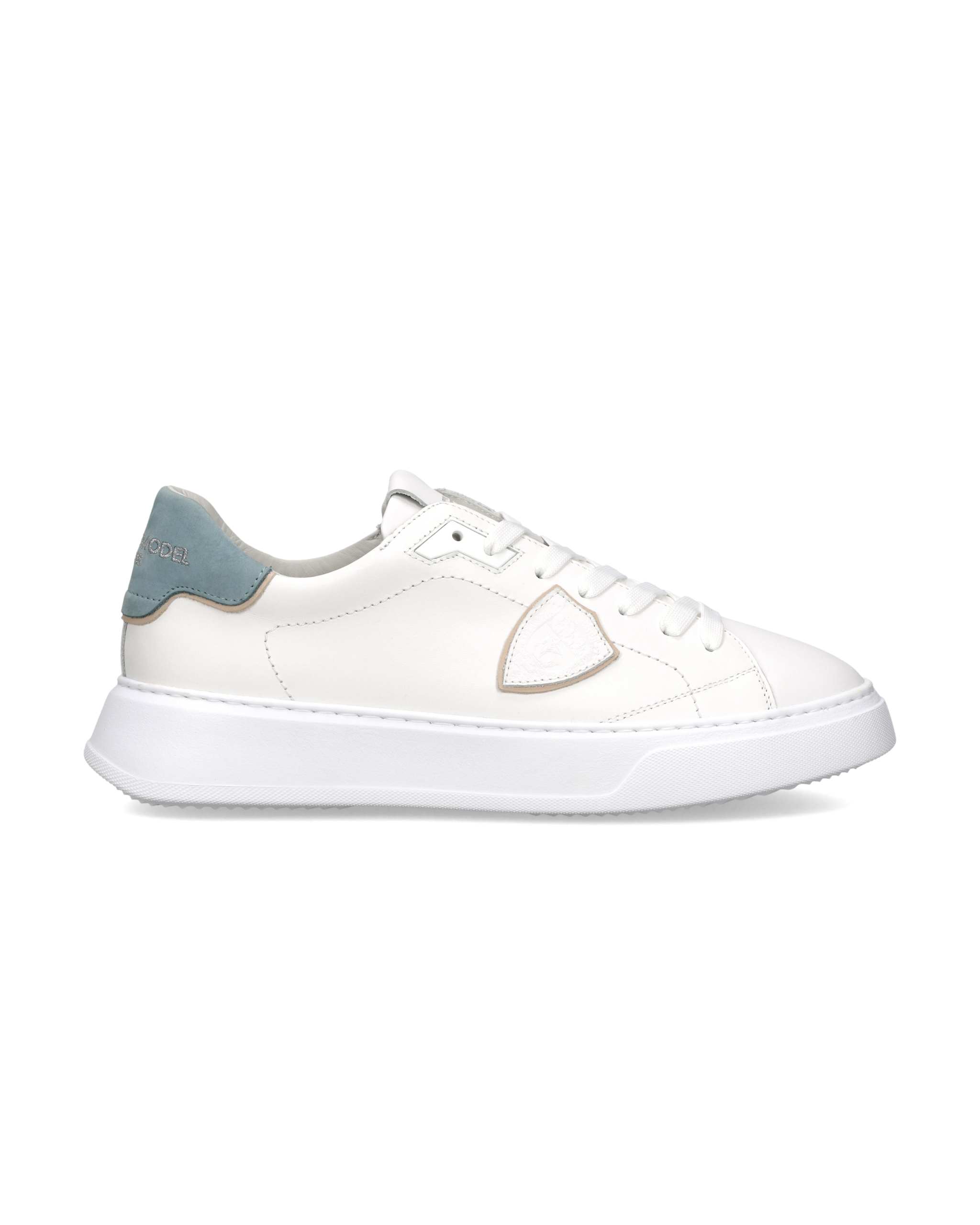 Tennis Temple Sneakers. PHILIPPE MODEL Blue