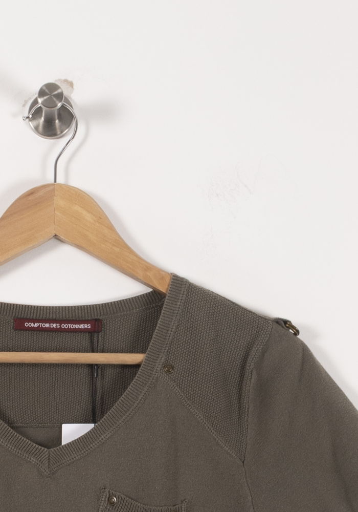 Tommy Badge T-shirt COMPTOIR DES COTONNIERS - Seconde main Green