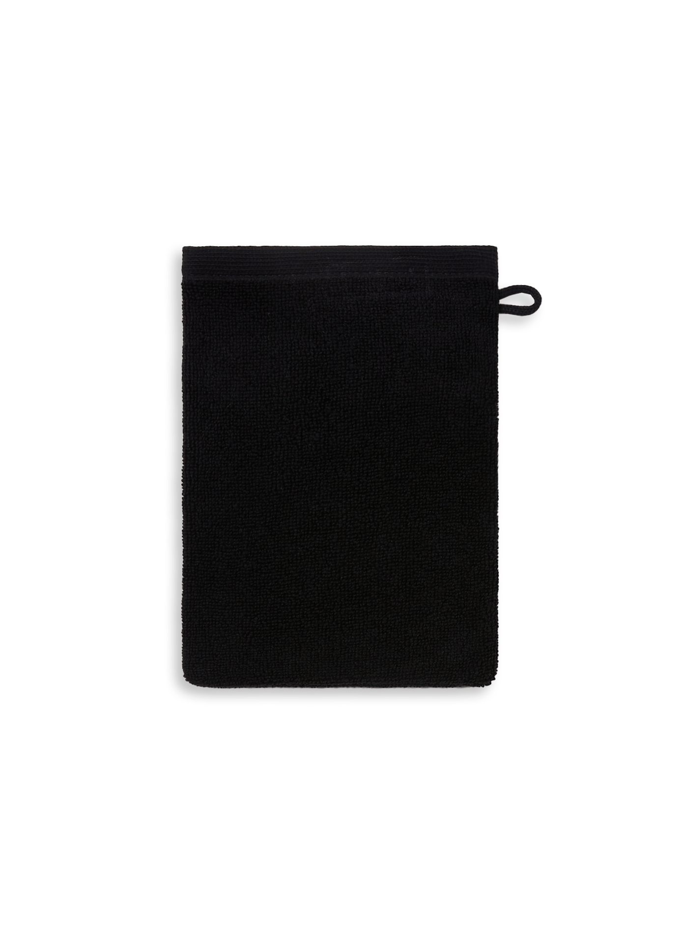 Organic cotton washcloth GANT BOUCL Noir