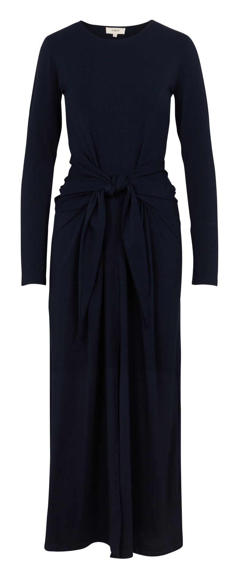 Robe longue en coton mélangé SUNCOO Bleu