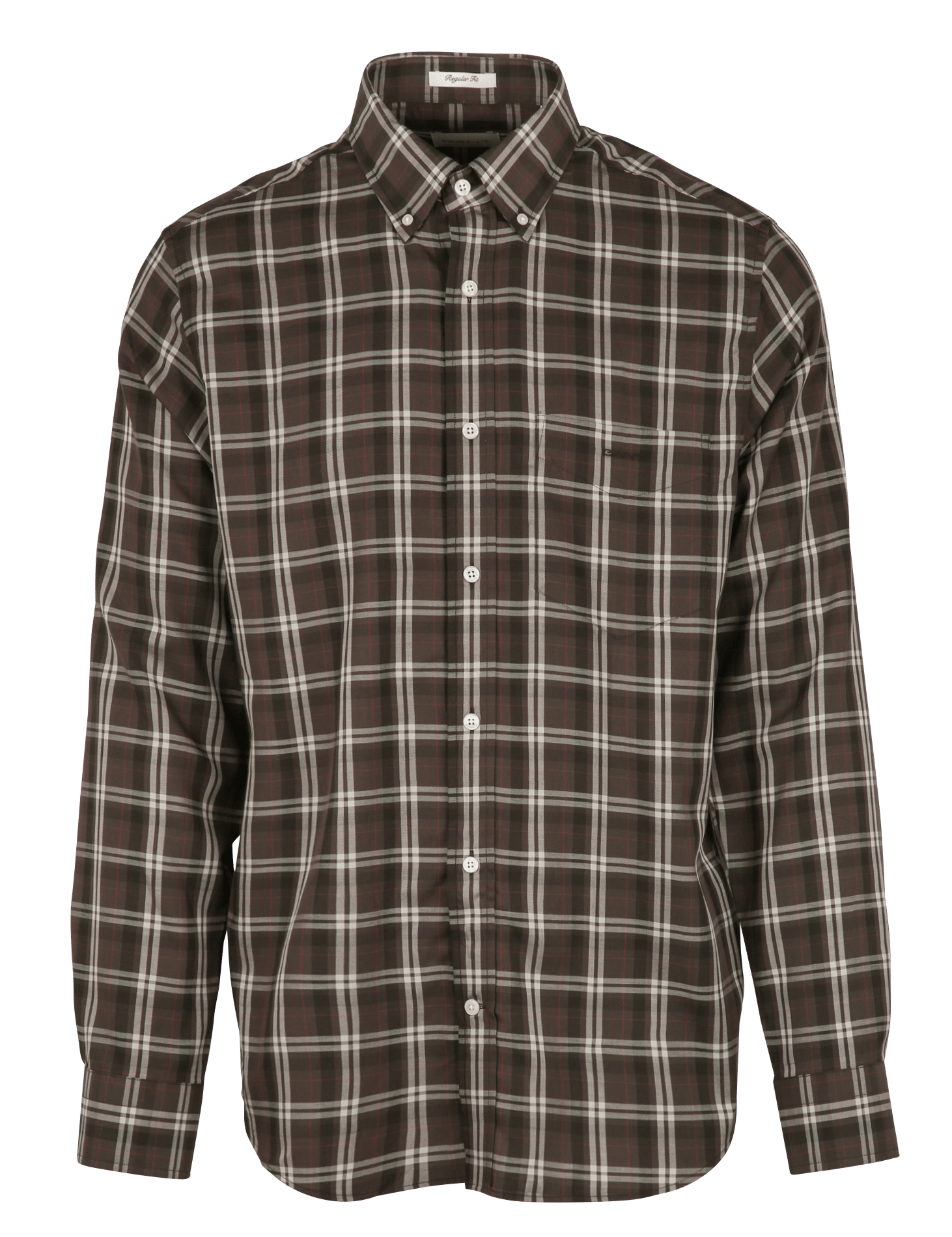 Regular-Fit Hemd mit Button-Down-Kragen GANT Beige
