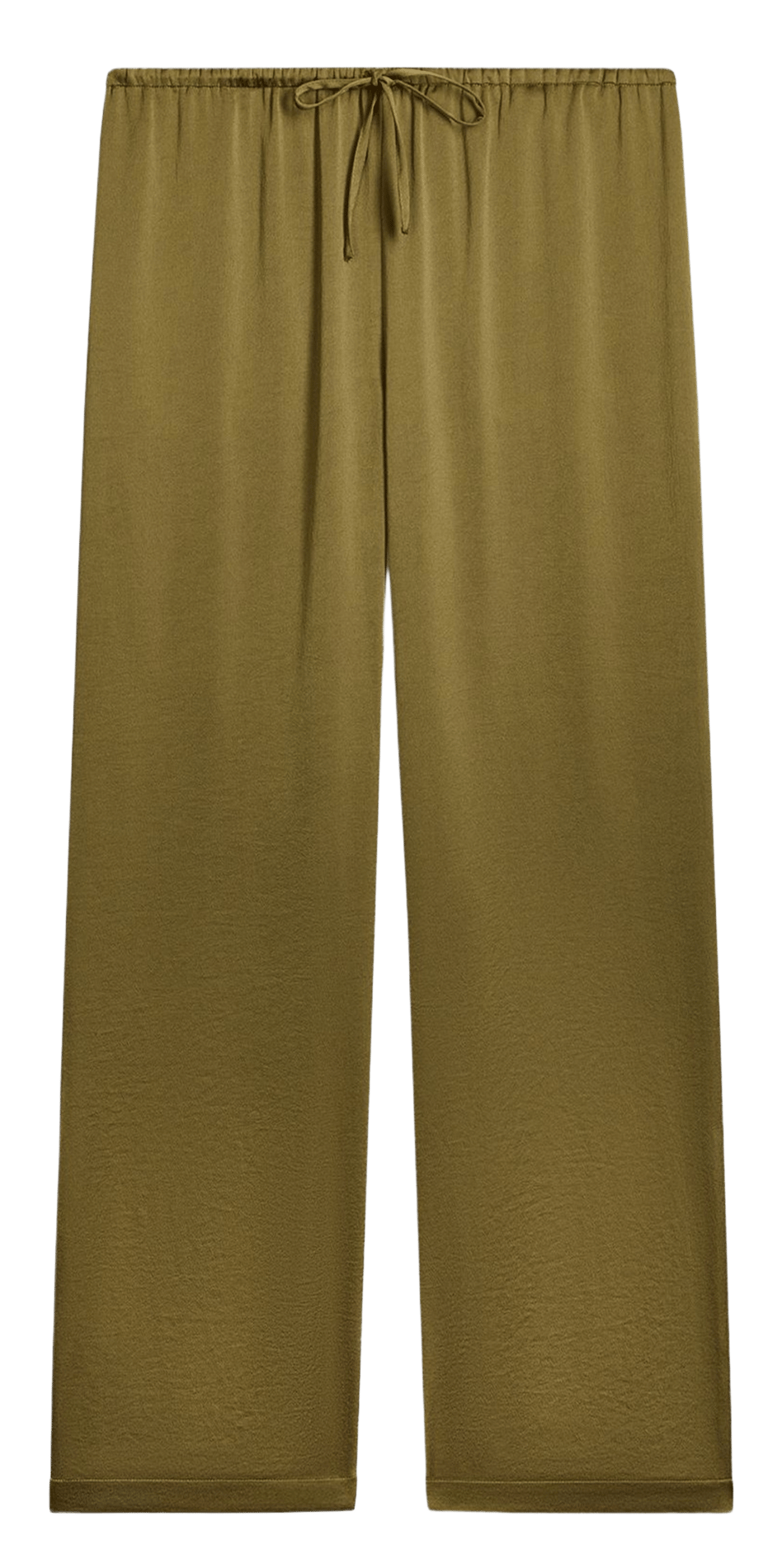Straight-cut fluid trousers VANESSA BRUNO Green