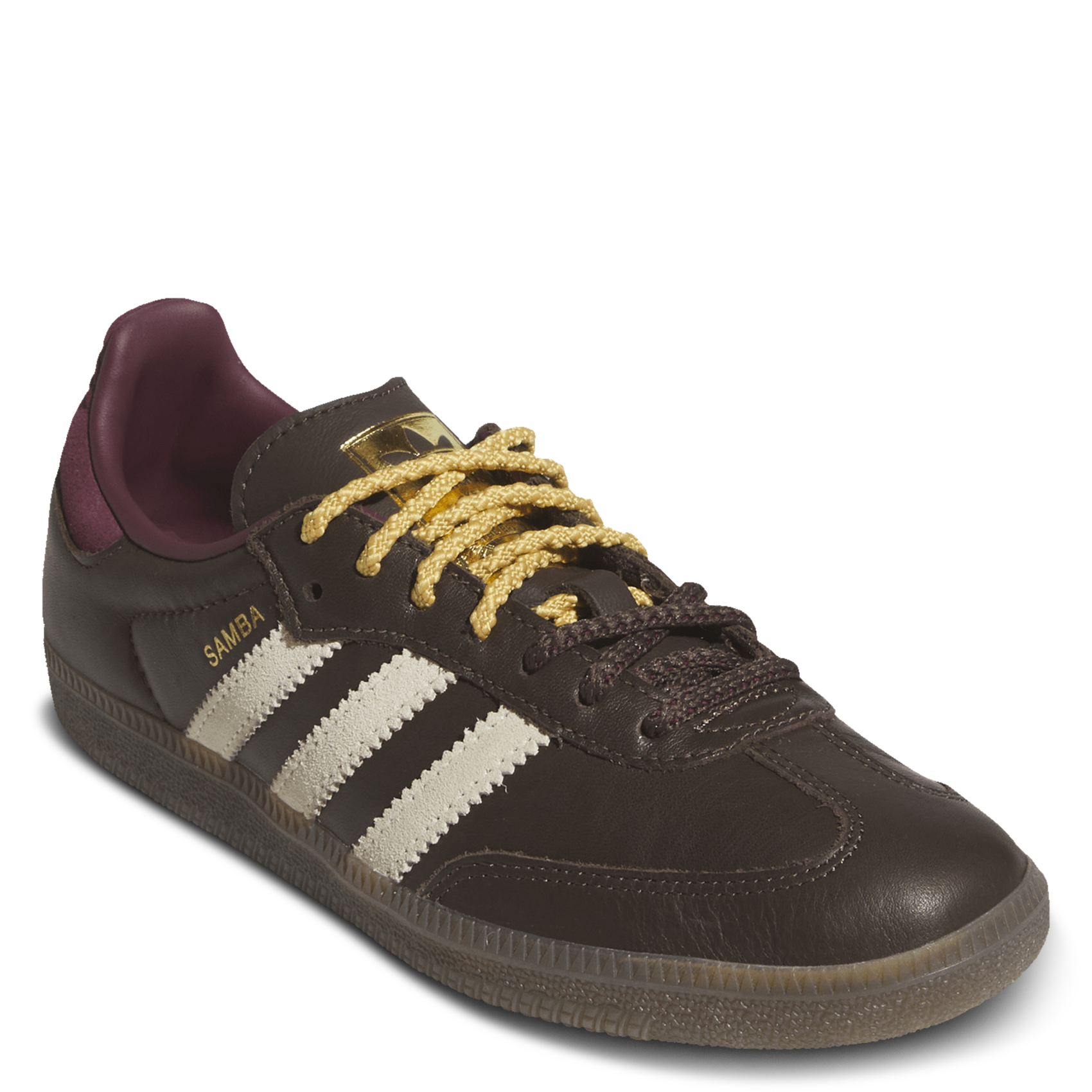 Baskets basses à lacets ADIDAS Marron