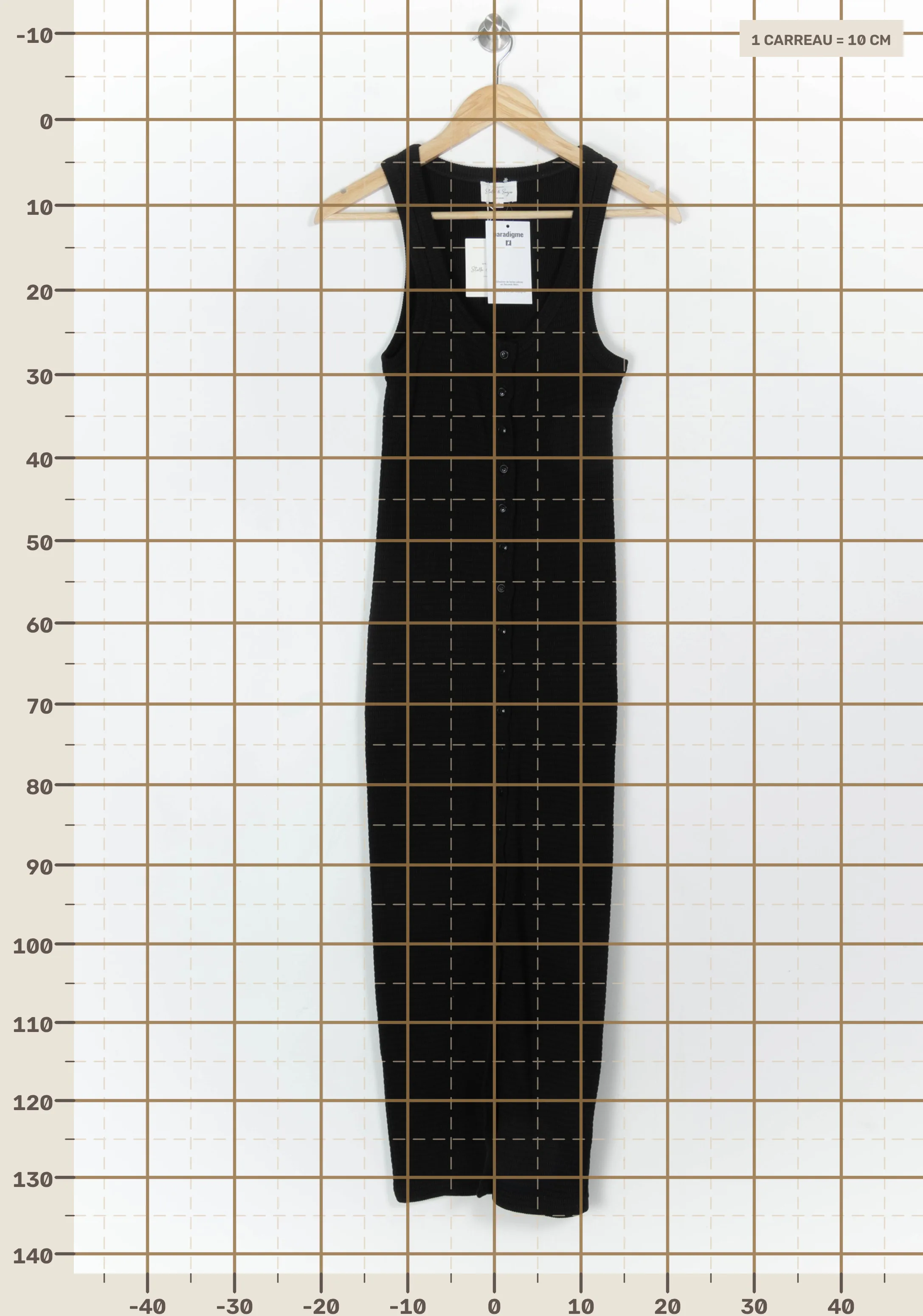 Robe longue MAISON STELLA & SUZIE - Seconde main Noir