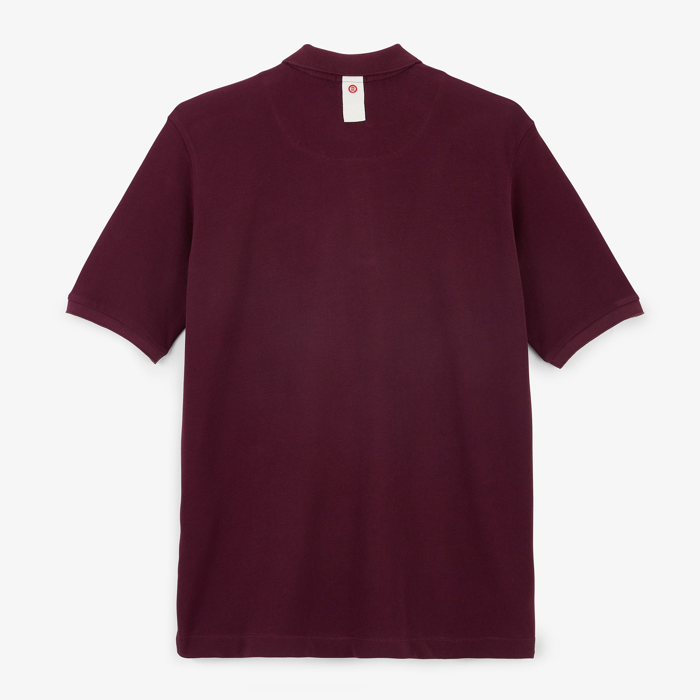 FUNKY ANIMALS short-sleeved piqué cotton polo shirt SERGE BLANCO Red