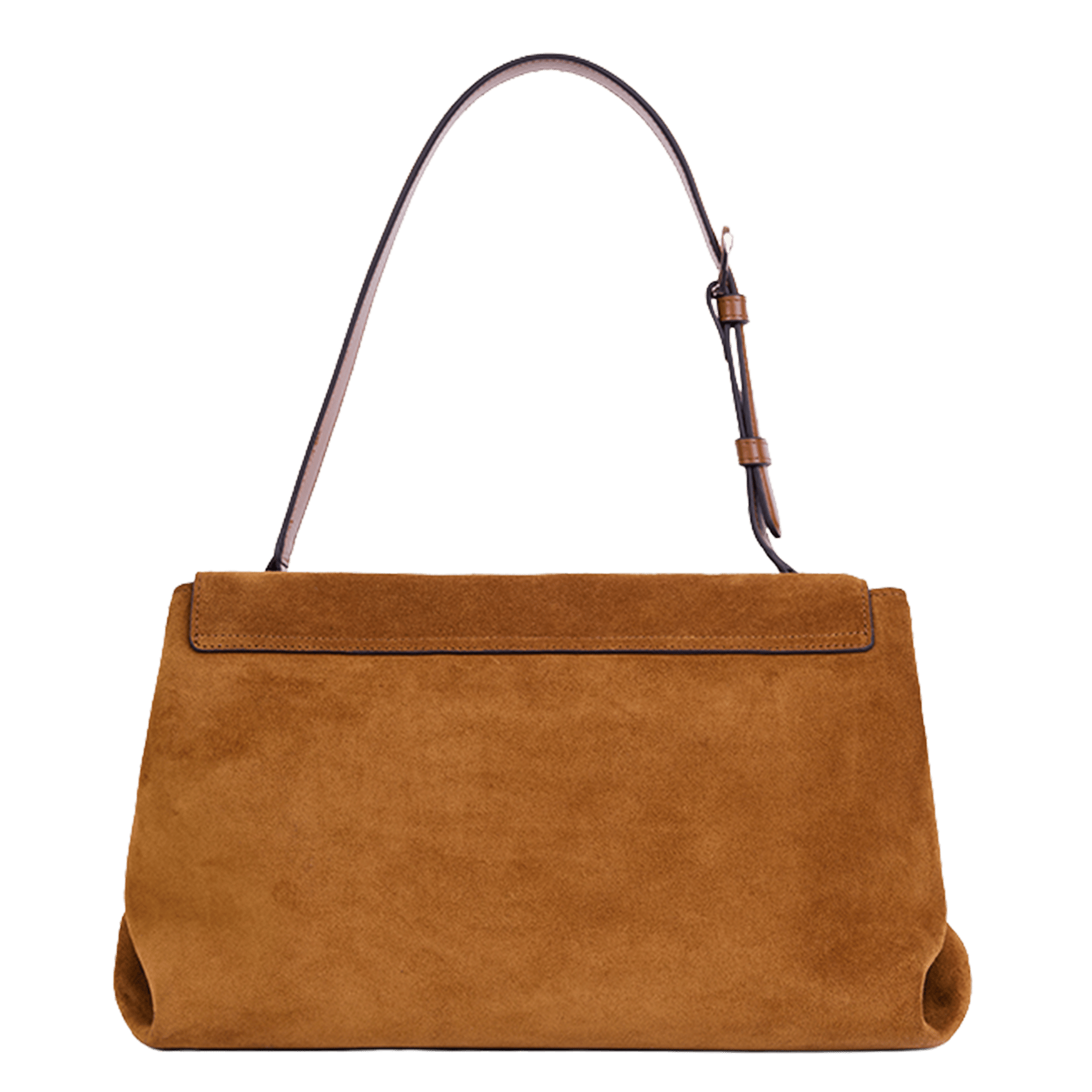 Schultertasche aus Leder NAT & NIN Braun