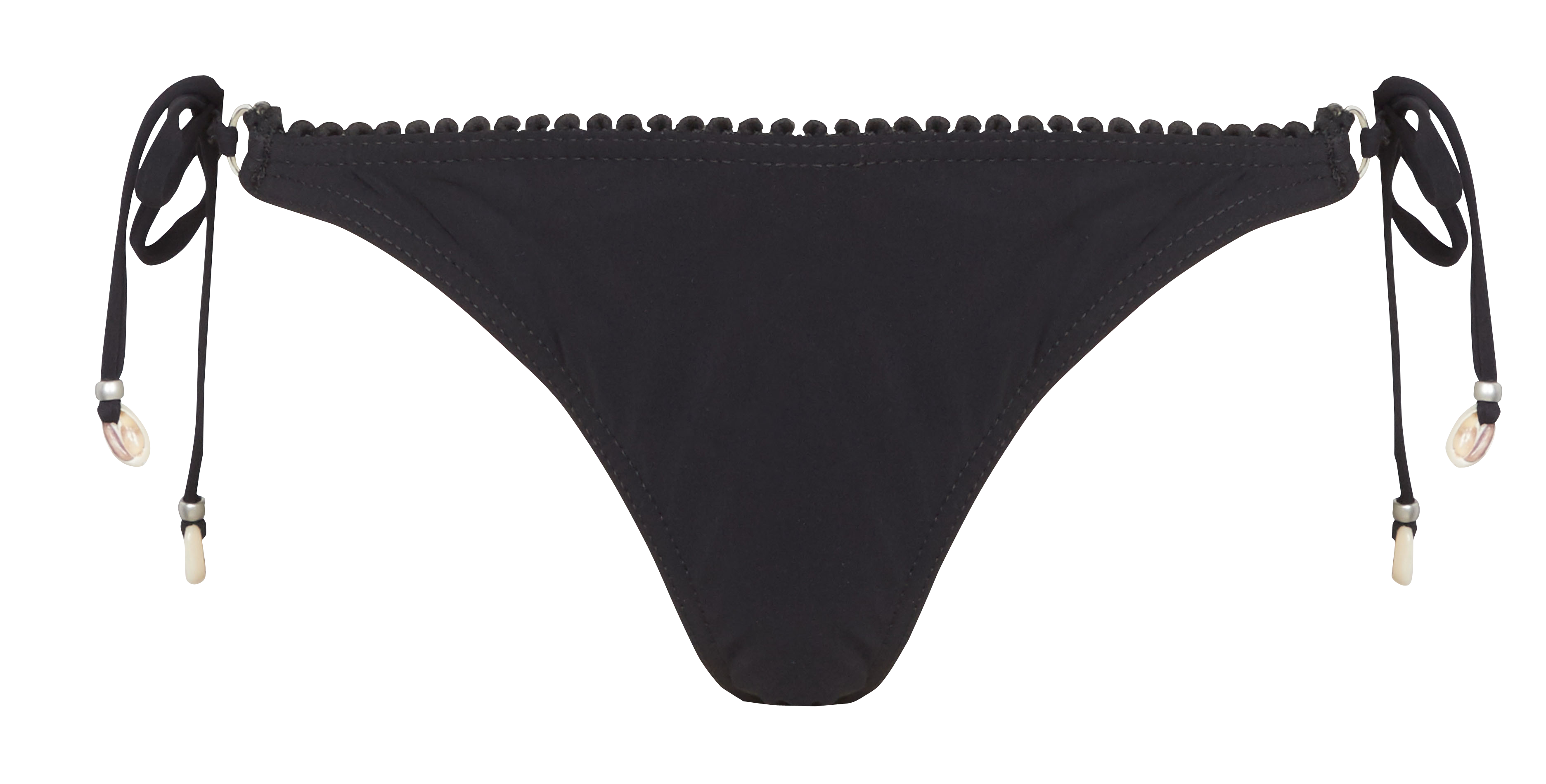 Culotte de bain avec fronces au dos BANANA MOON Noir