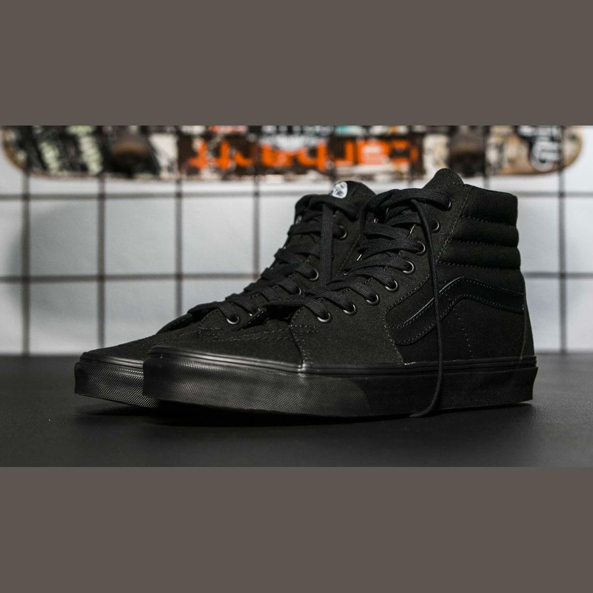High-top sneakers VANS Black