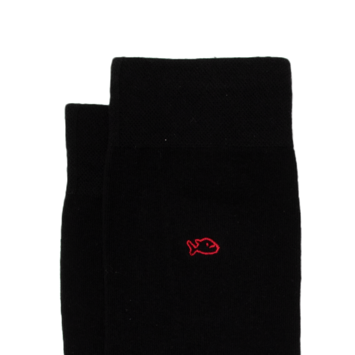 Solid combed cotton socks BILLYBELT Black