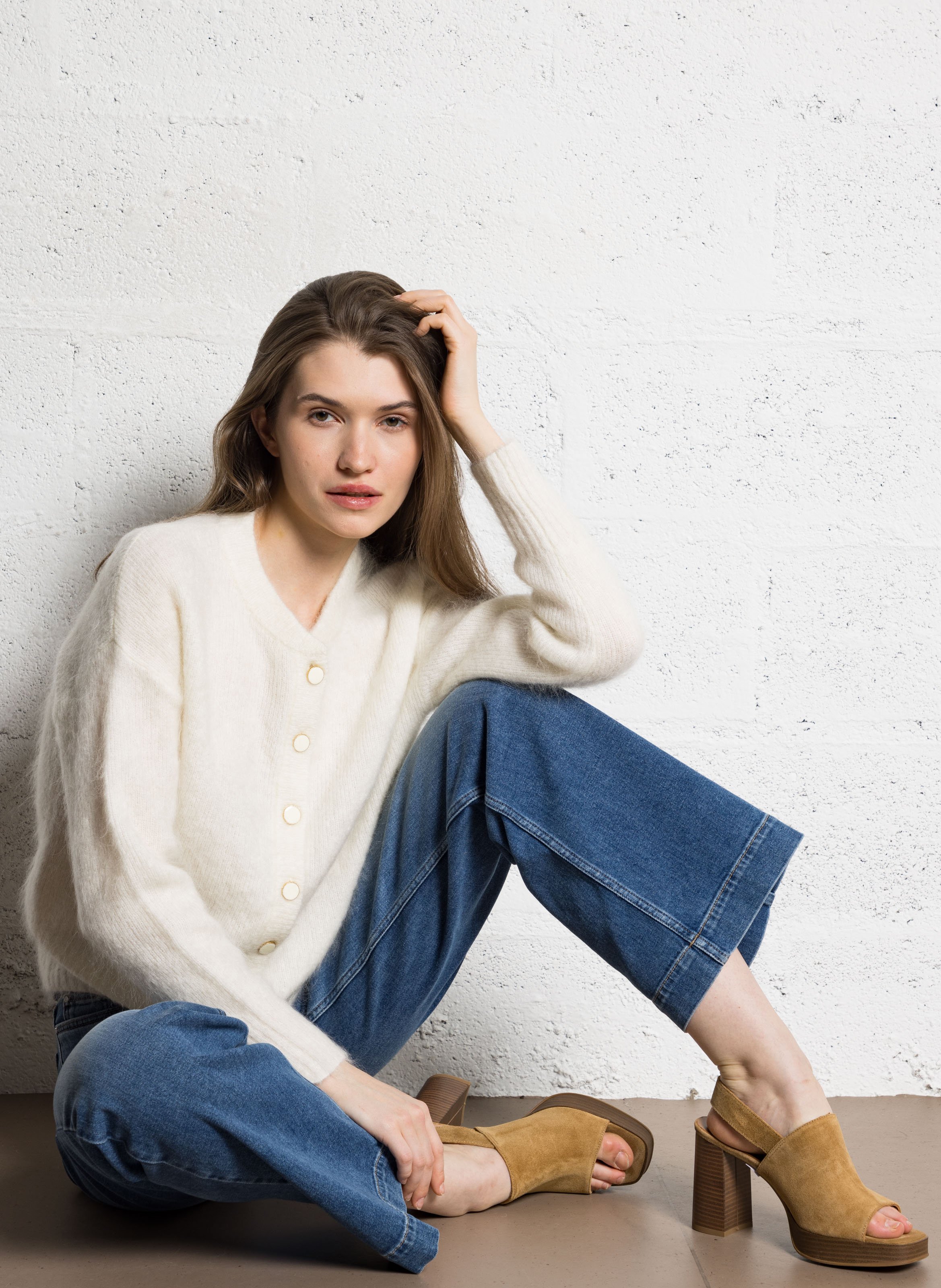 High-rise jeans MAISON 123 Blue