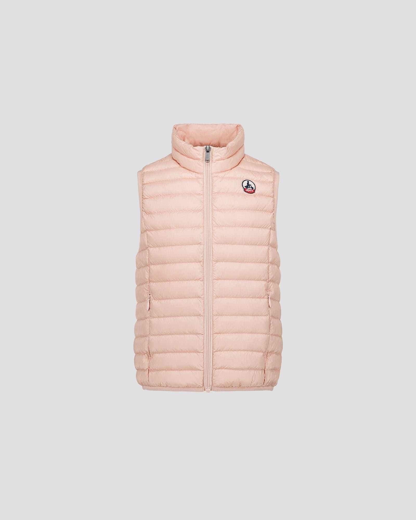Zoe children's sleeveless puffer jacket JOTT Pink