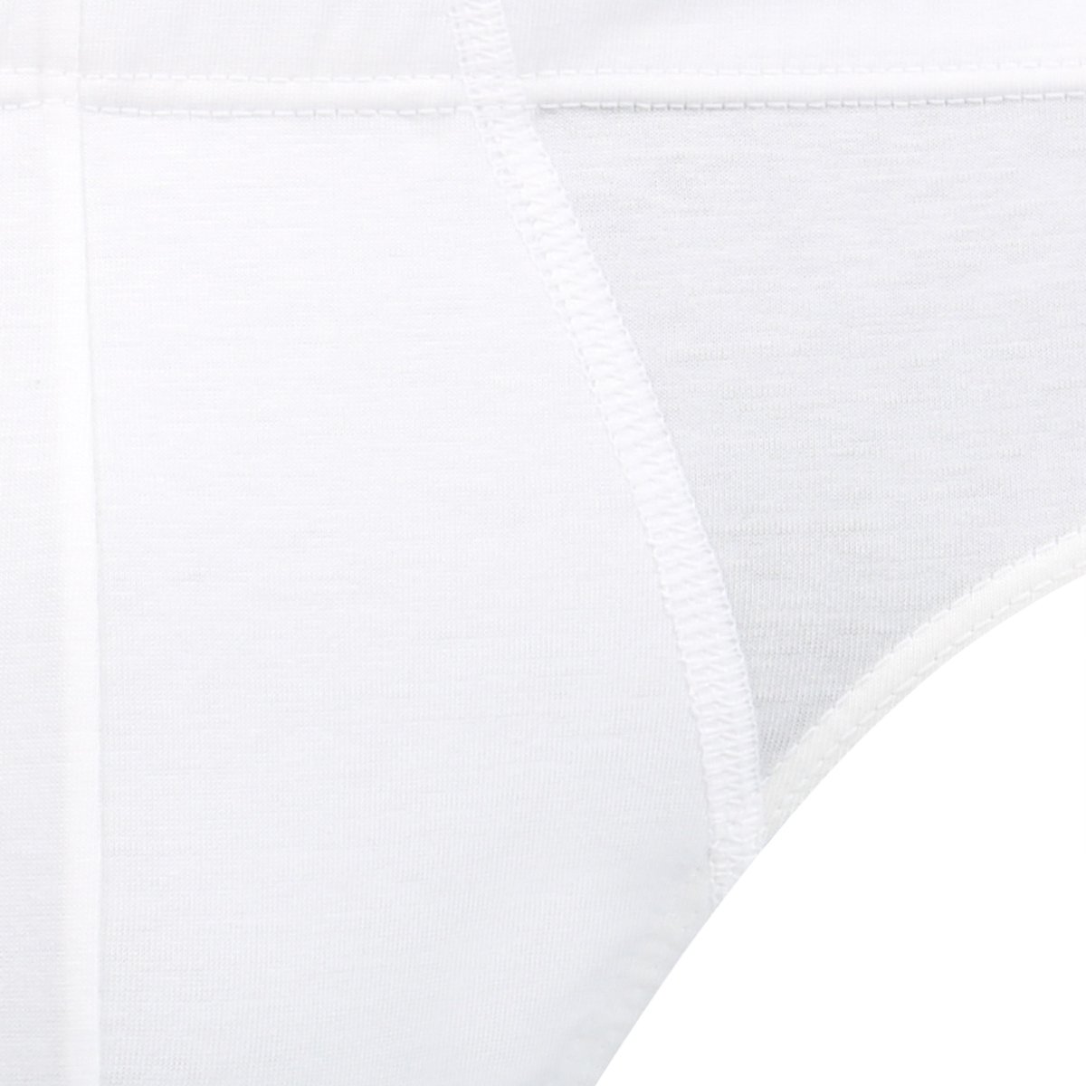 Egyptian cotton low-rise panties EMINENCE White