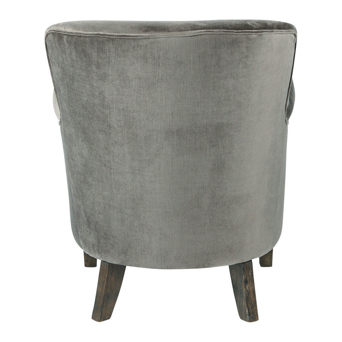 Fauteuil claude gris foncé BLANC D'IVOIRE Gris