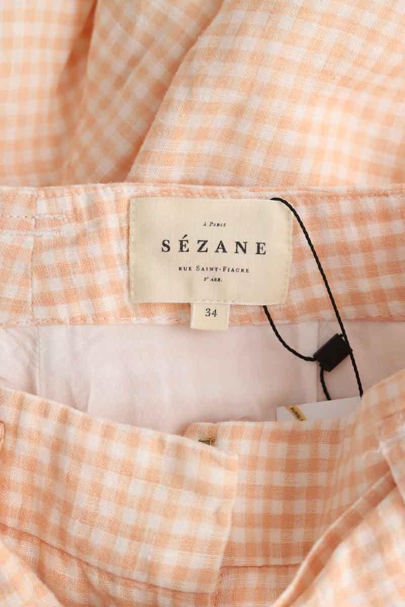 Cotton mini shorts SEZANE - Seconde main Pink