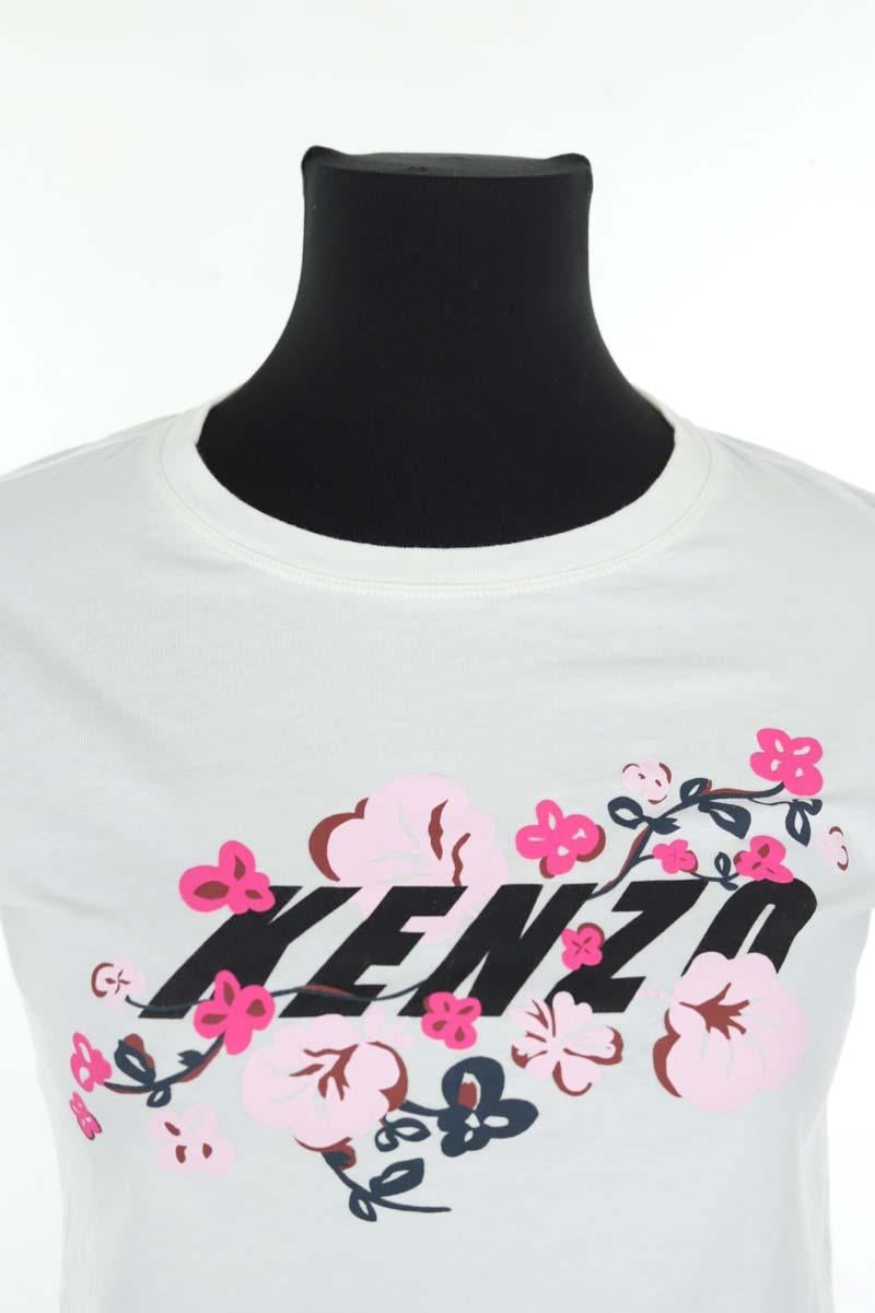 Cotton T-shirt KENZO - SECONDE MAIN White