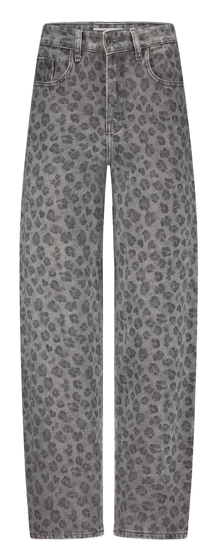 Wide jacquard trousers BY BAR Grey