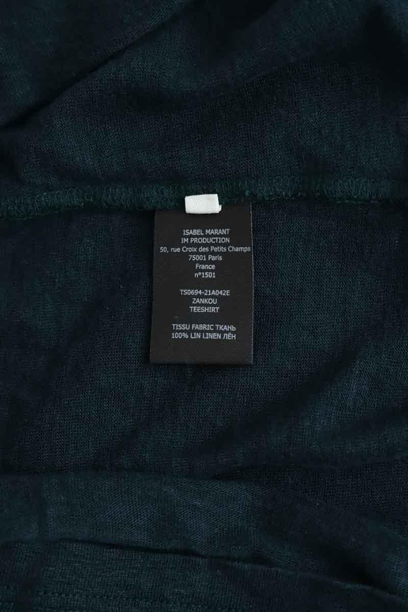 Cotton T-shirt ISABEL MARANT ÉTOILE - SECONDE MAIN Green