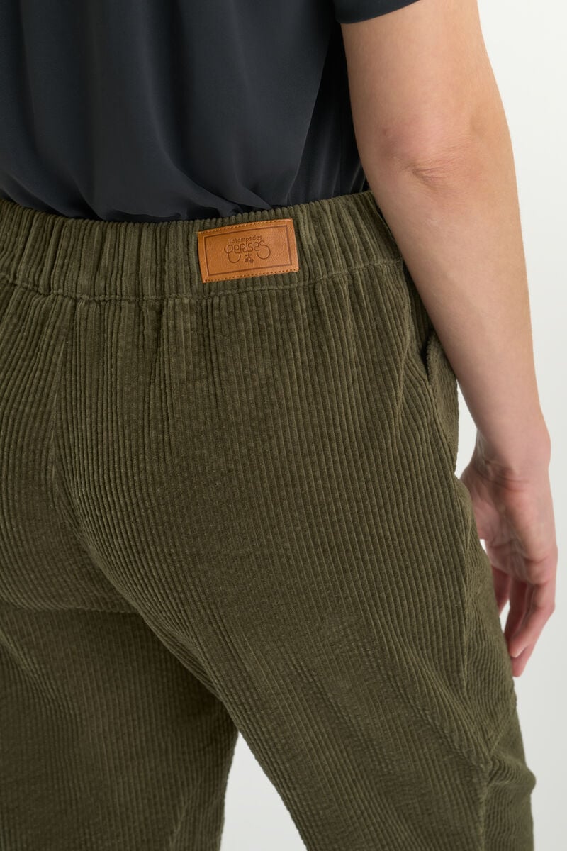 Straight pants LE TEMPS DES CERISES Khaki