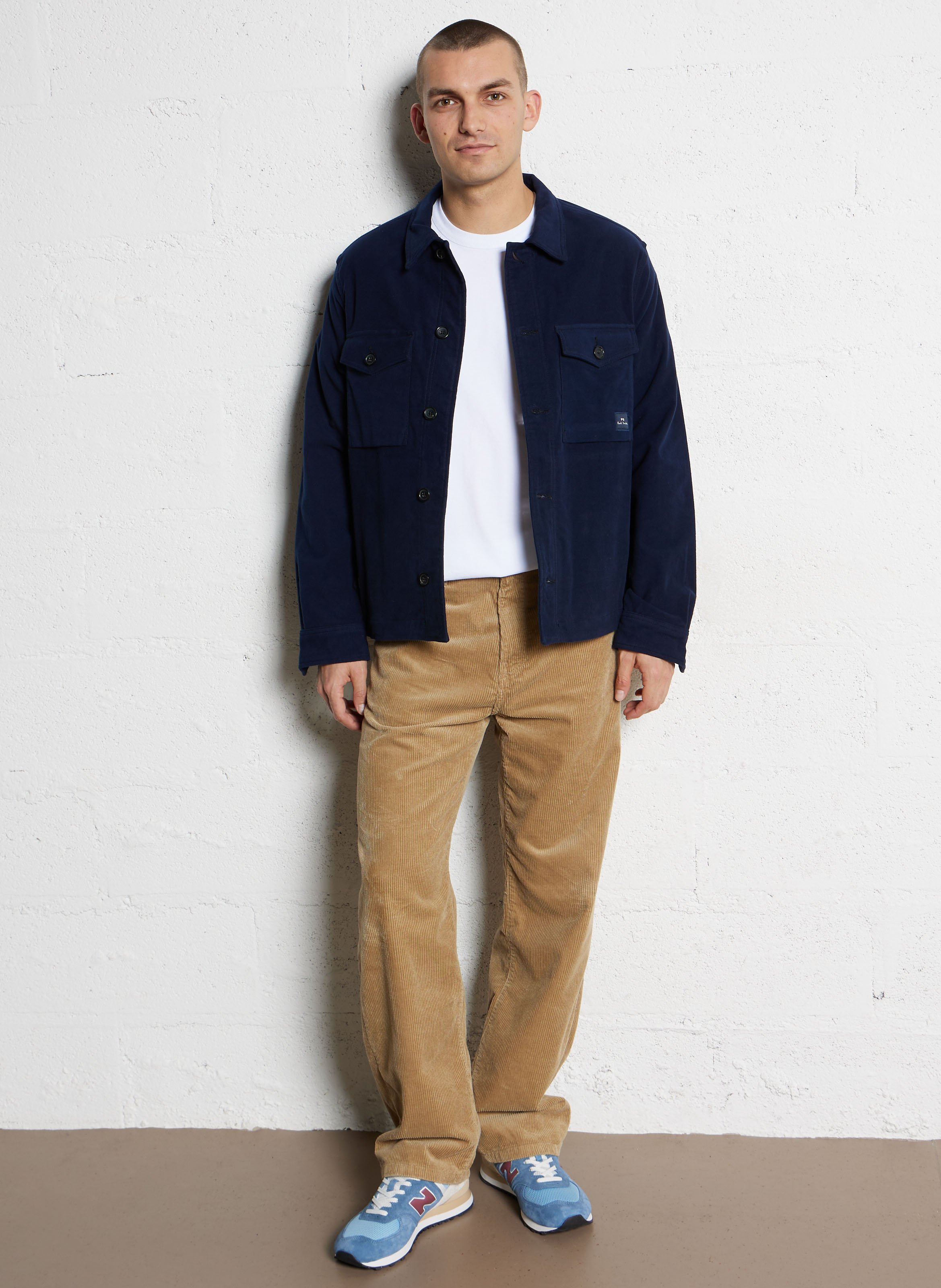 Classic shirt in blended cotton PAUL SMITH Blue