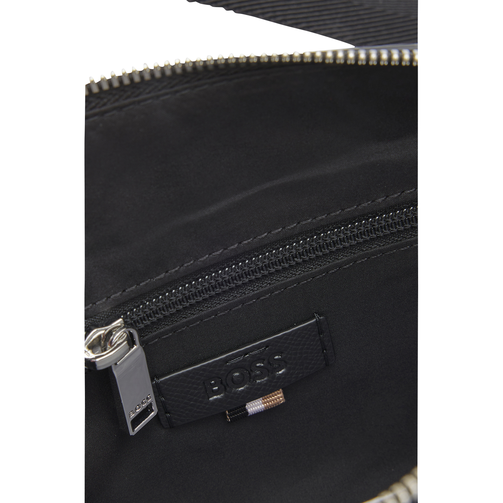 Dori leather shoulder bag BOSS Black