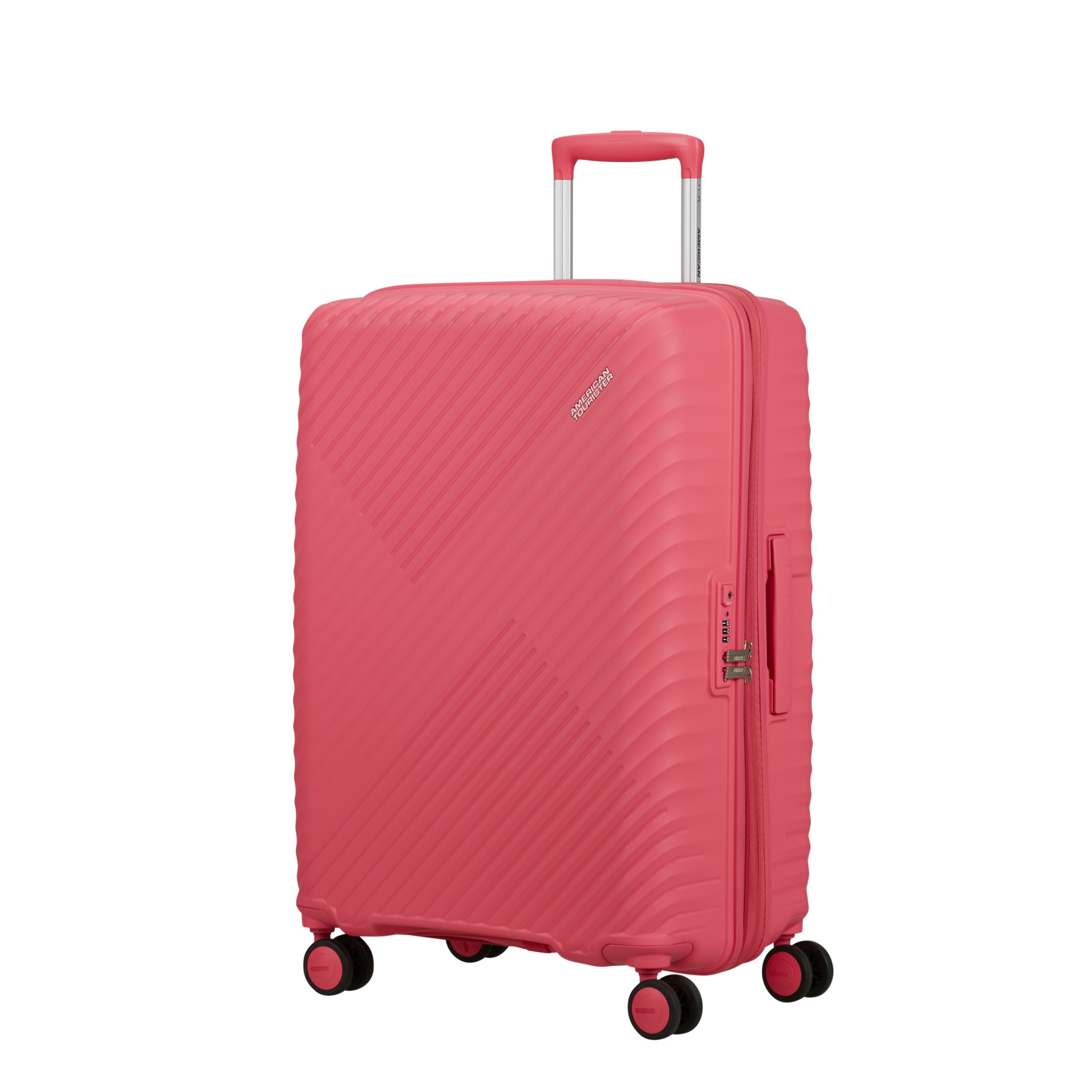 Diablast 4-wheel suitcase size M AMERICAN TOURISTER Pink