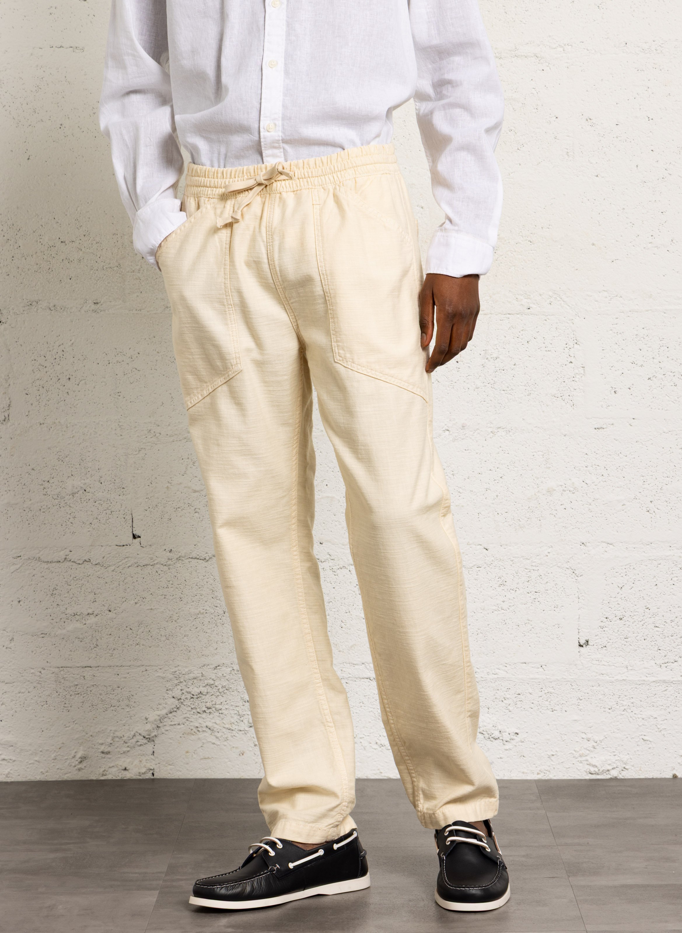 Slim-fit cotton cargo pants LE TEMPS DES CERISES