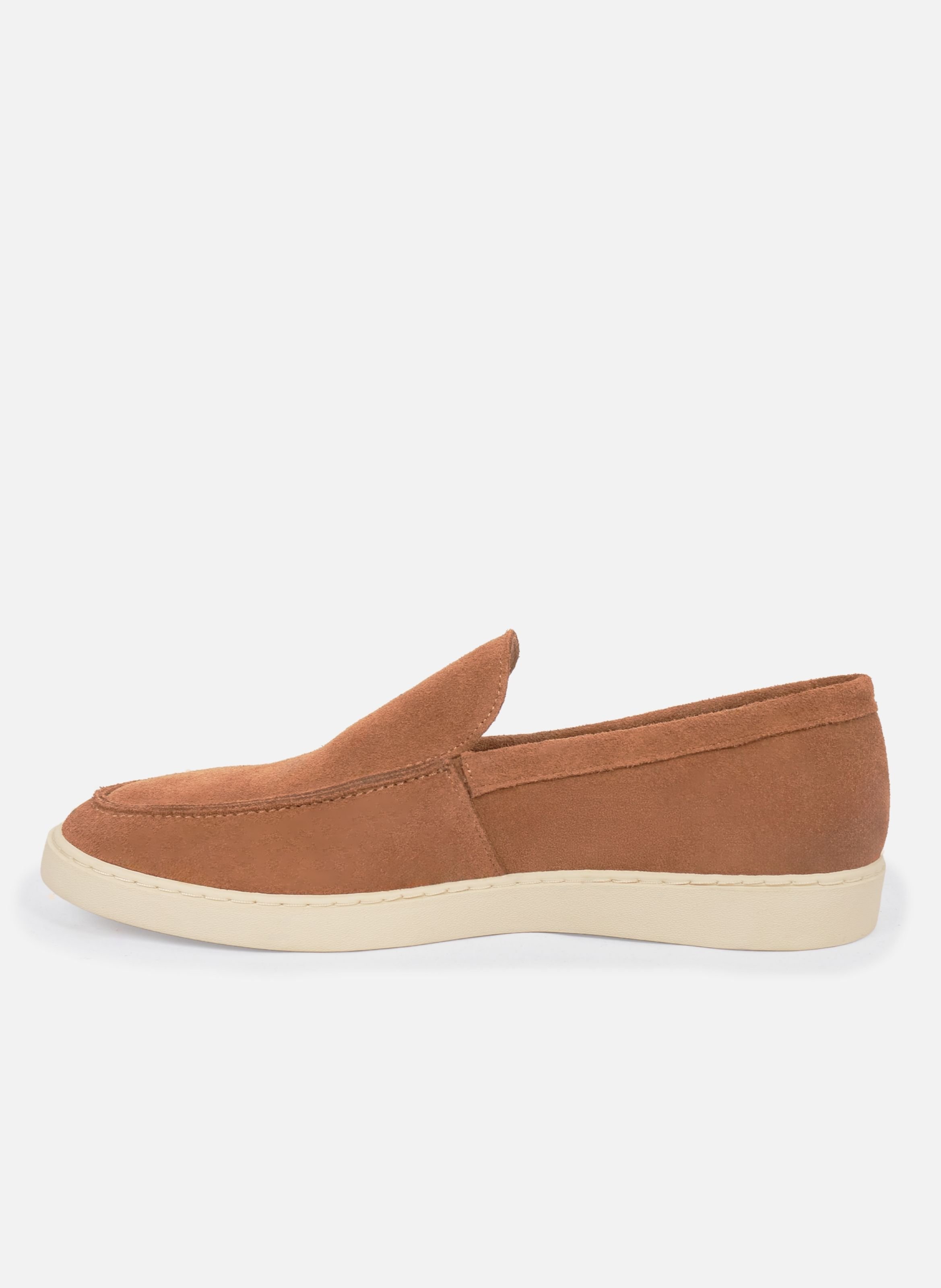 Mocassins hugo cuir daim JULES & JENN Brown