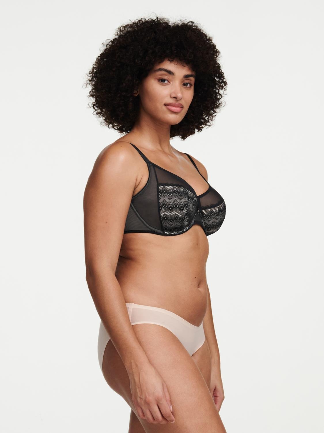 Full-cup bra CHANTELLE Black