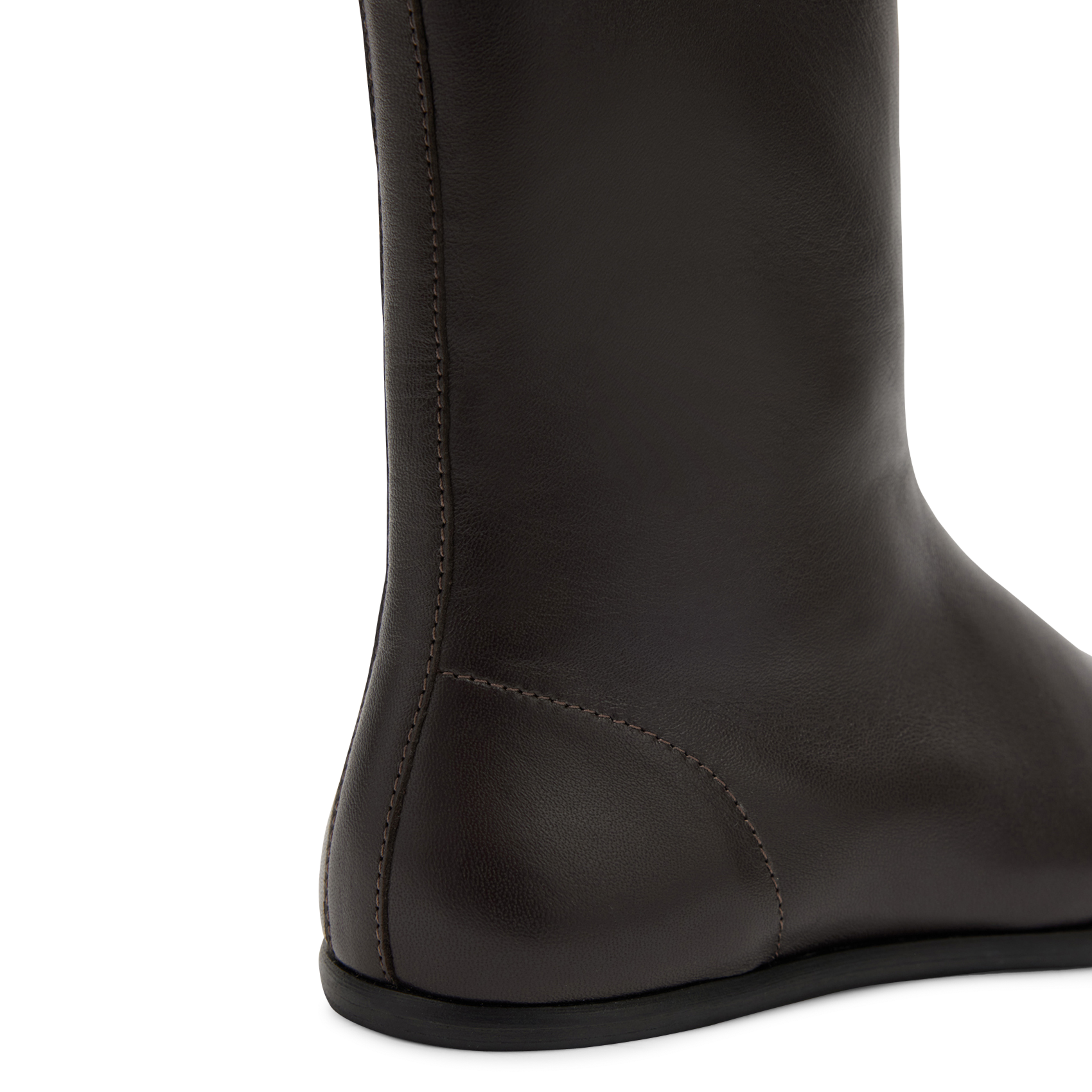 Bottes en cuir SOEUR Marron