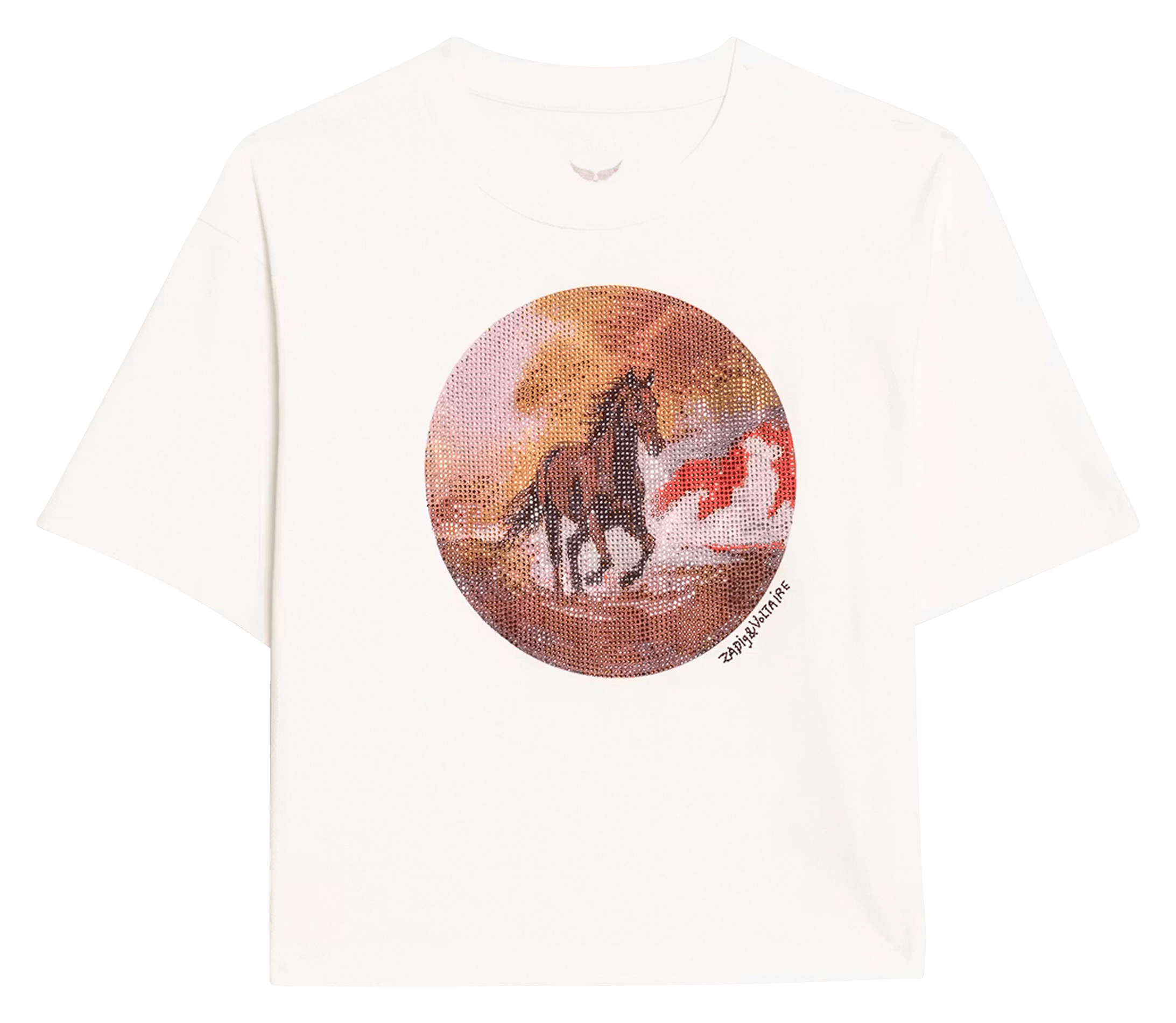 Printed cotton T-shirt ZADIG&VOLTAIRE White