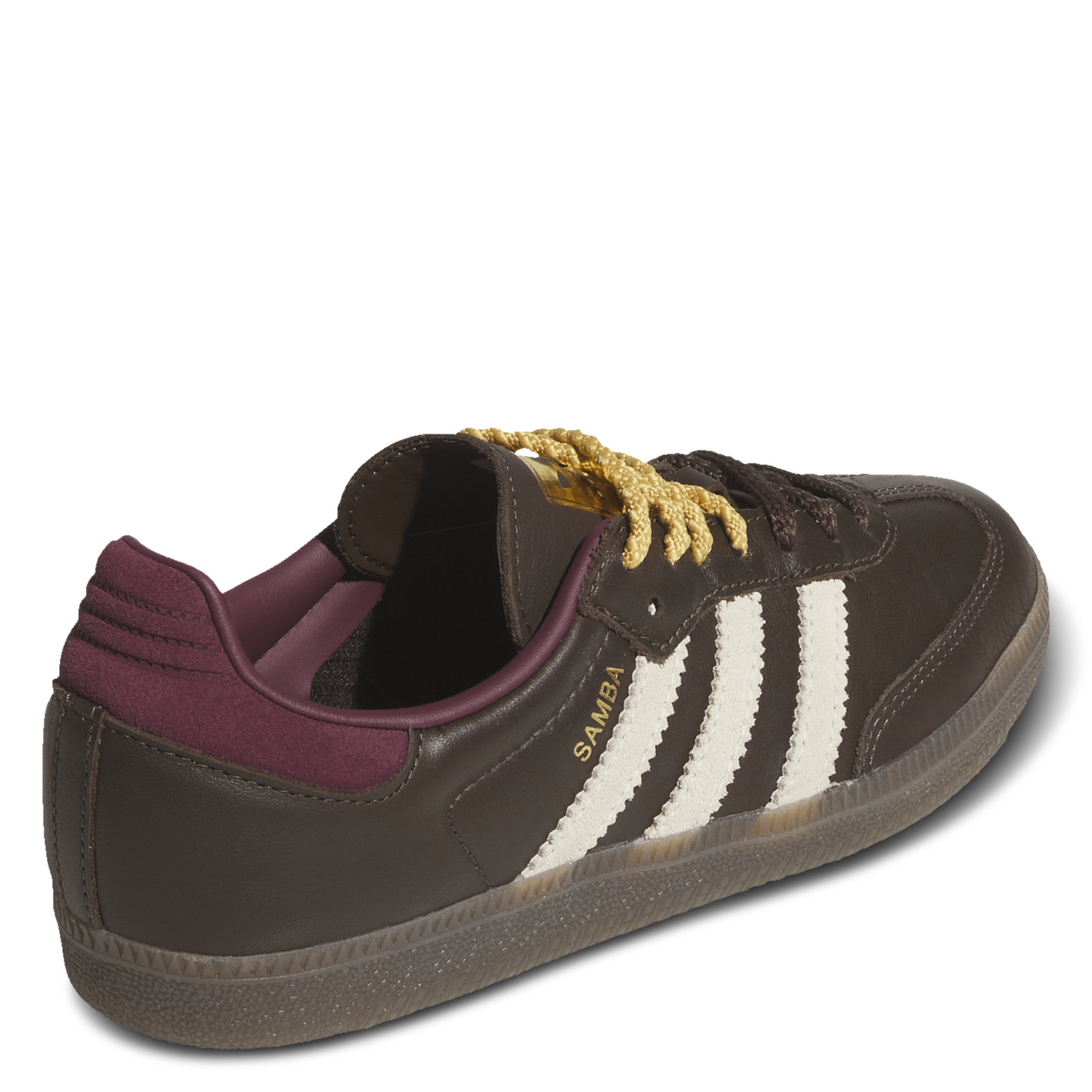 Baskets basses à lacets ADIDAS Marron
