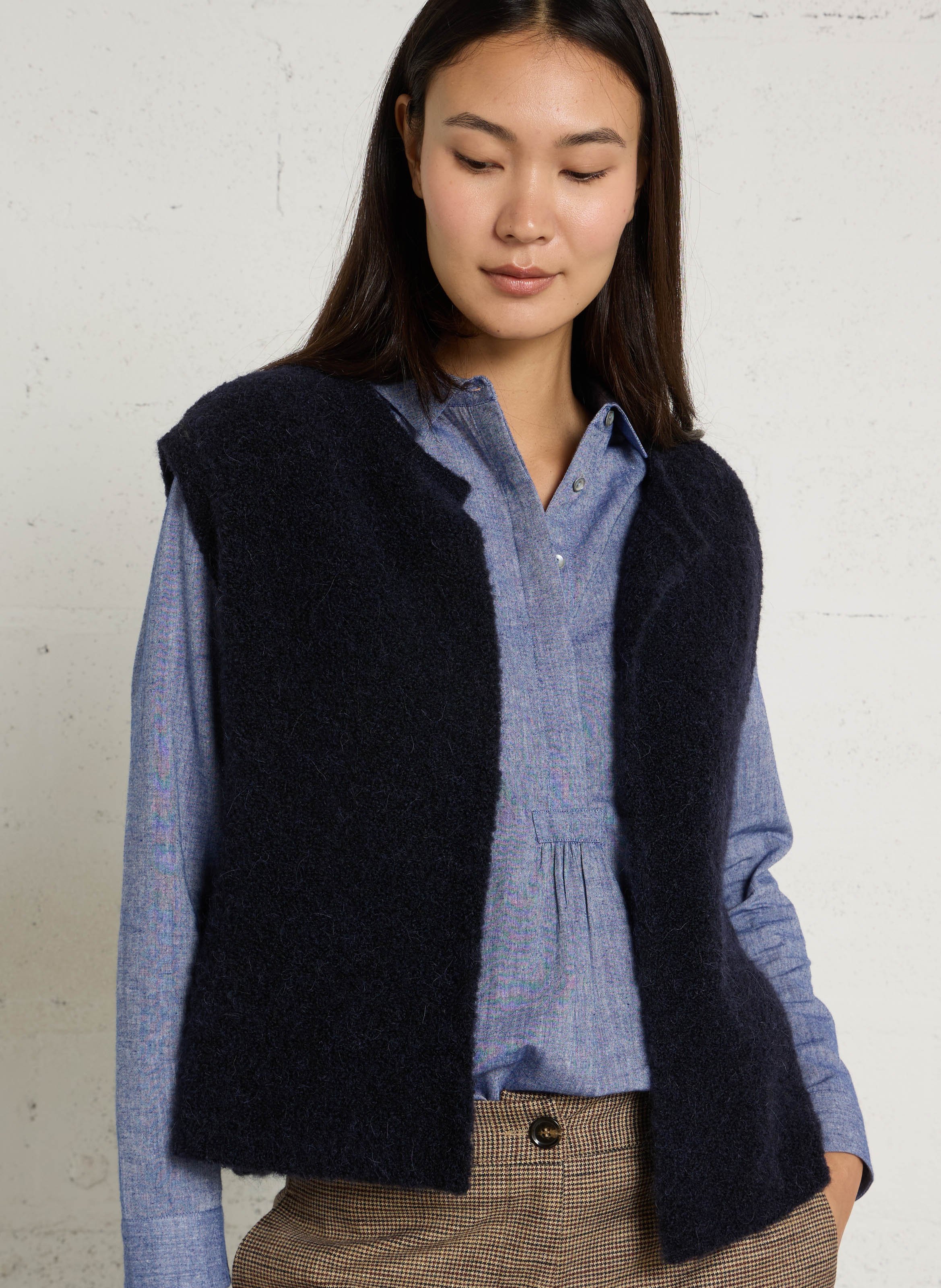 Gilet sans manches droit DES PETITS HAUTS