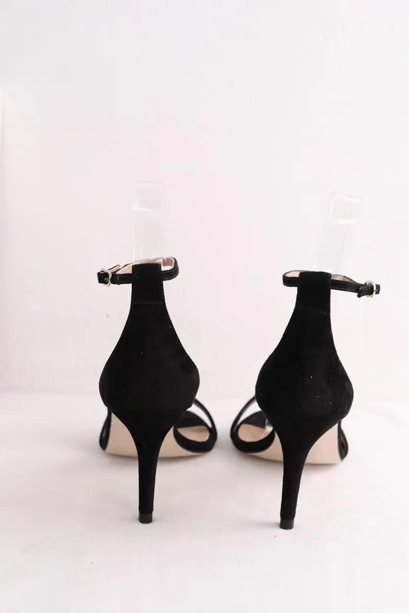 Faux leather sandals LK BENNETT - Seconde Main Black