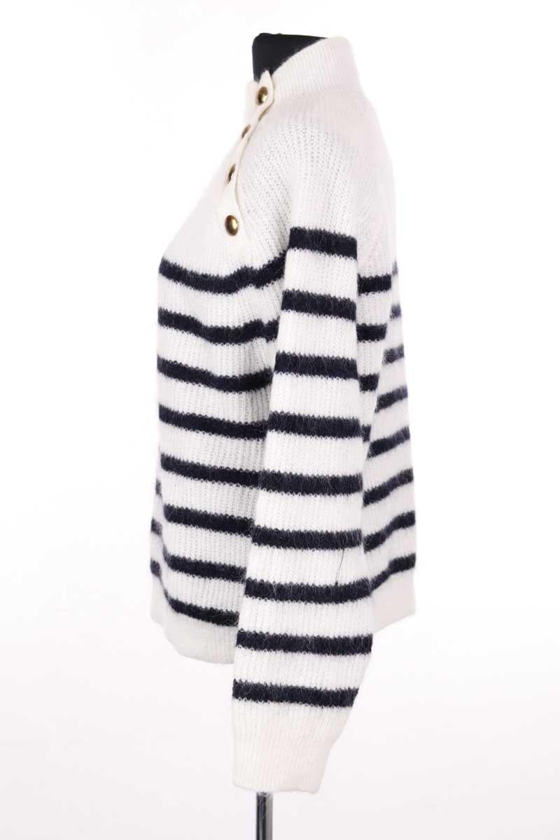 Pull SEZANE - Seconde main Blanc