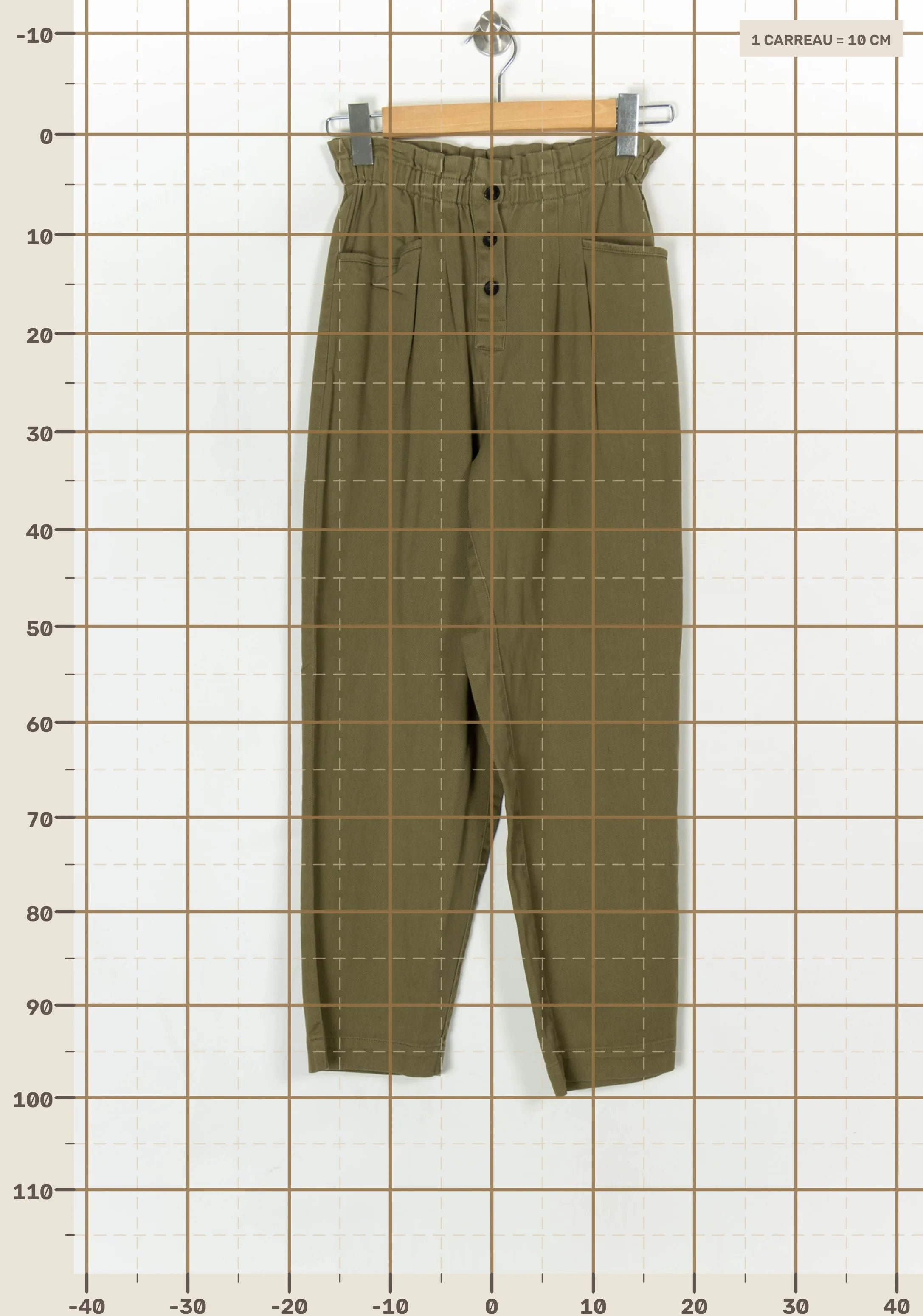 Pants BELLEROSE - Seconde Main Green