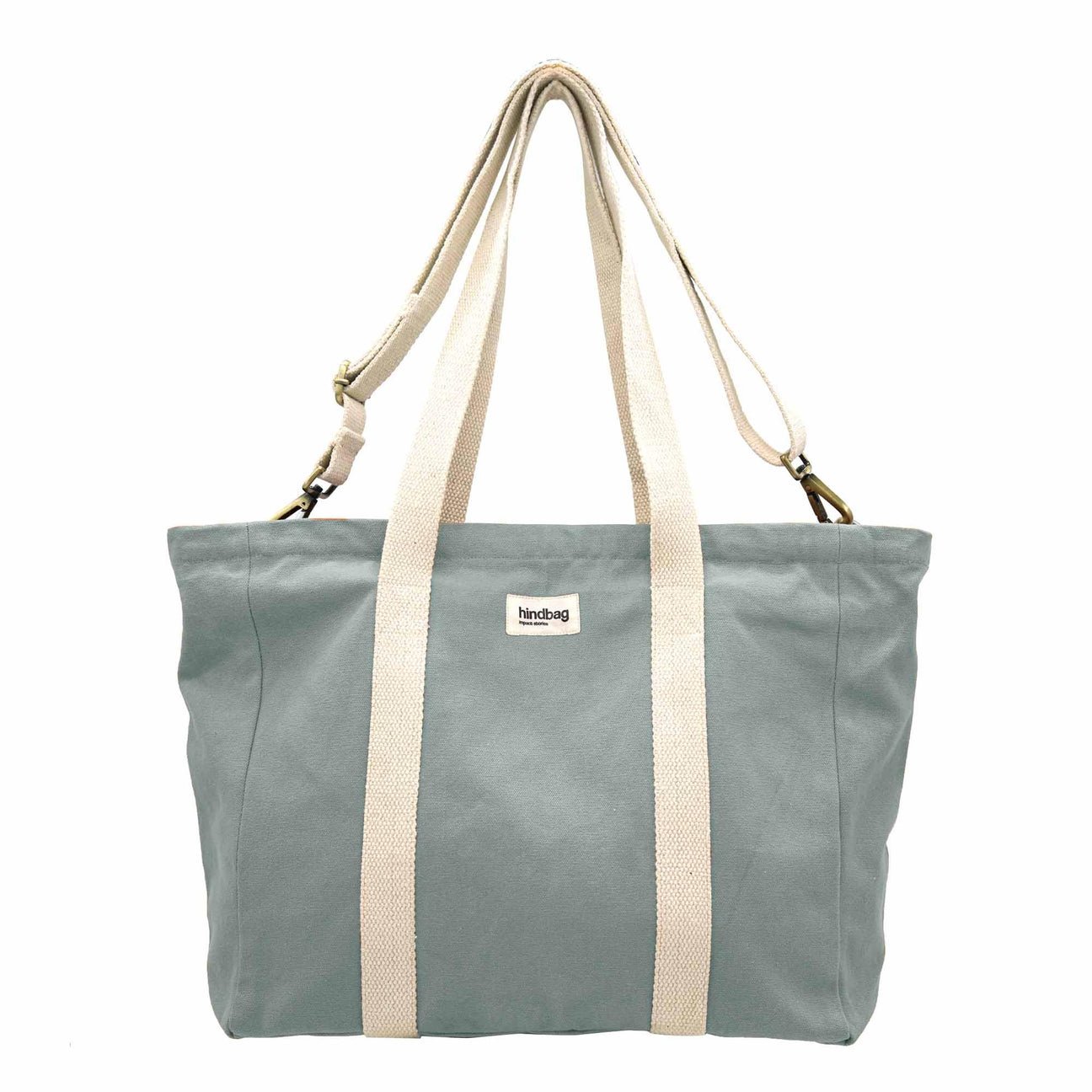 Cotton tote bag HINDBAG Green