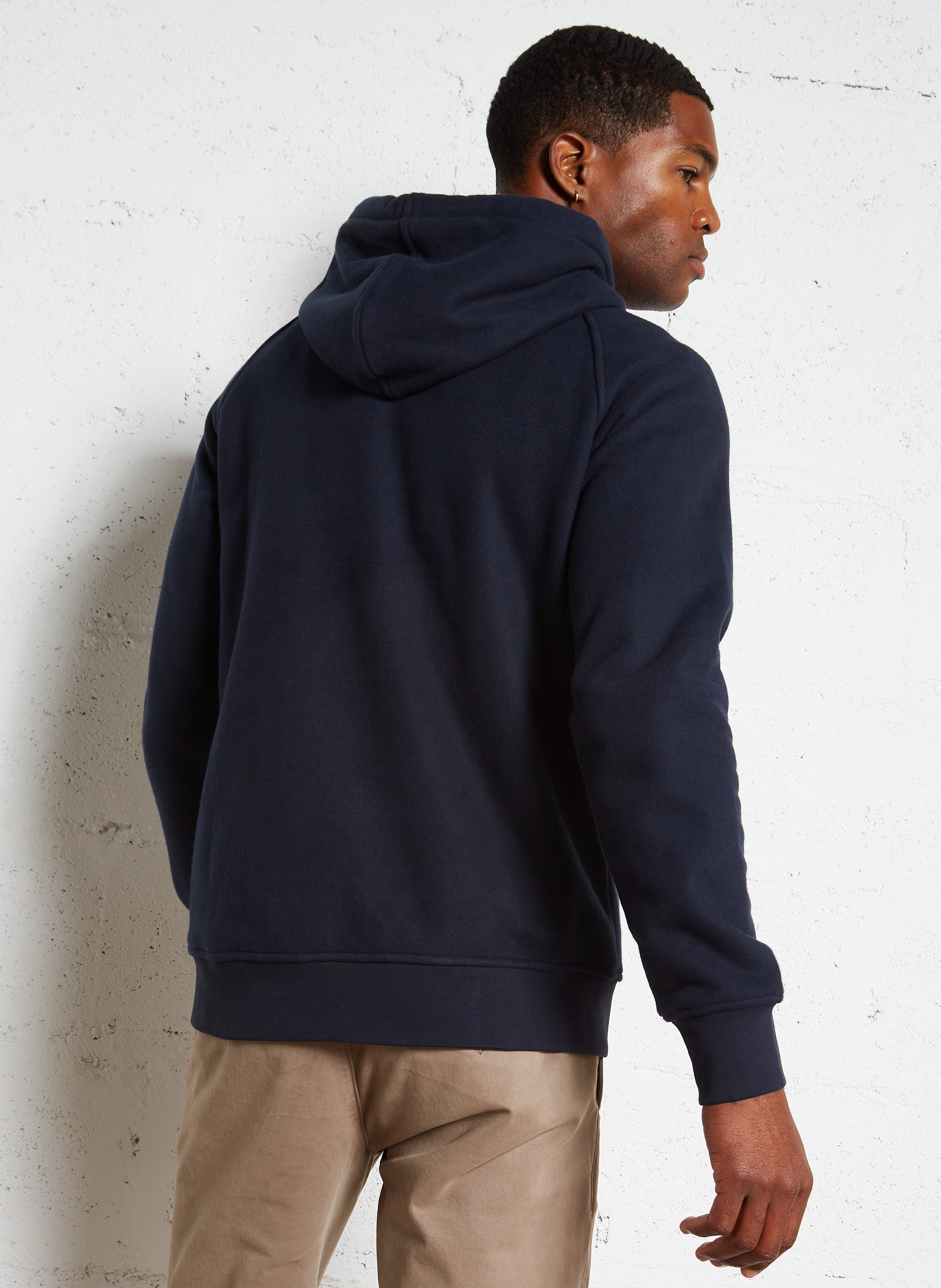 Kapuzensweatshirt Blau