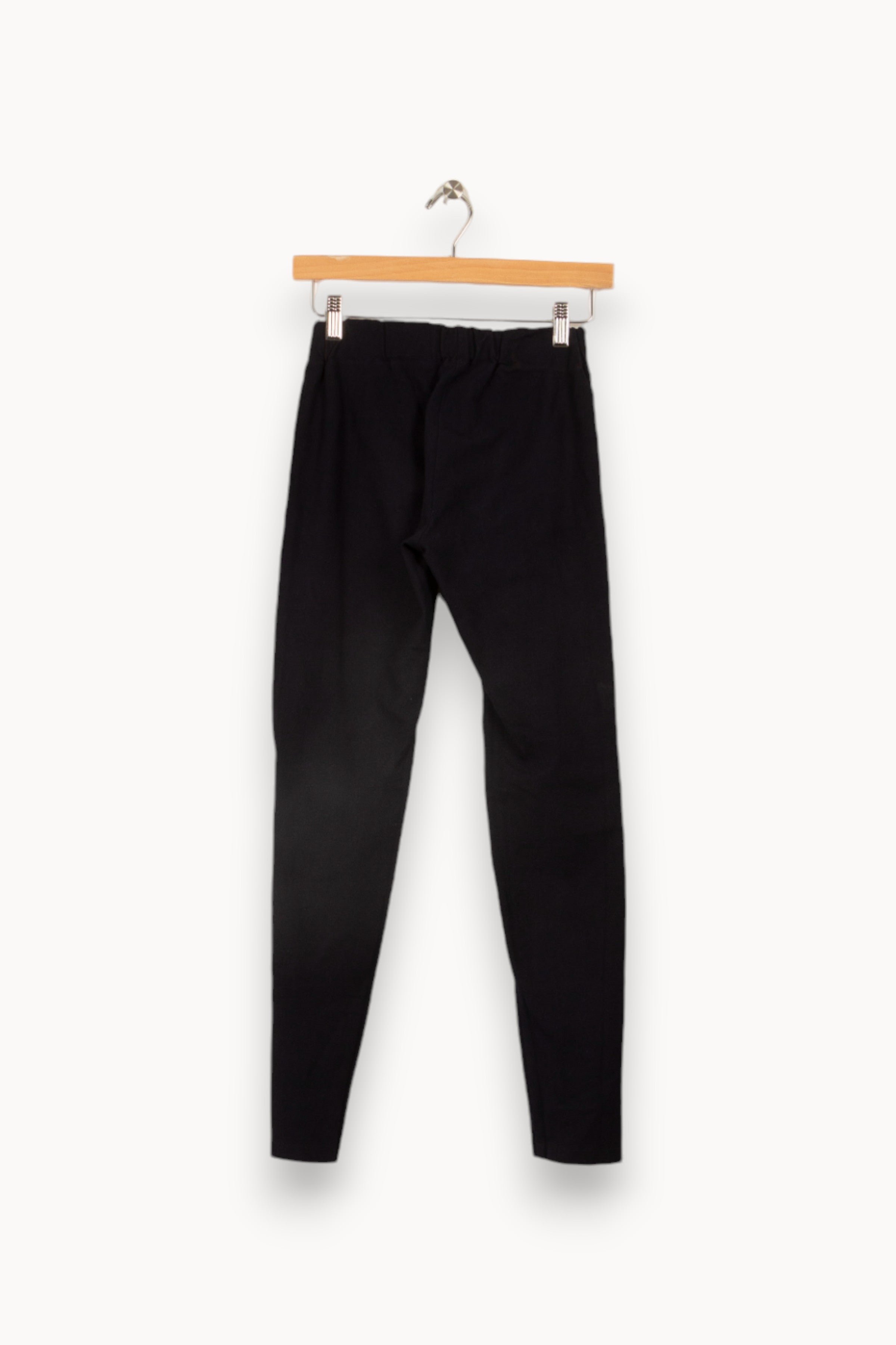 Gabardine leggings JOSEPH - Seconde Main Black