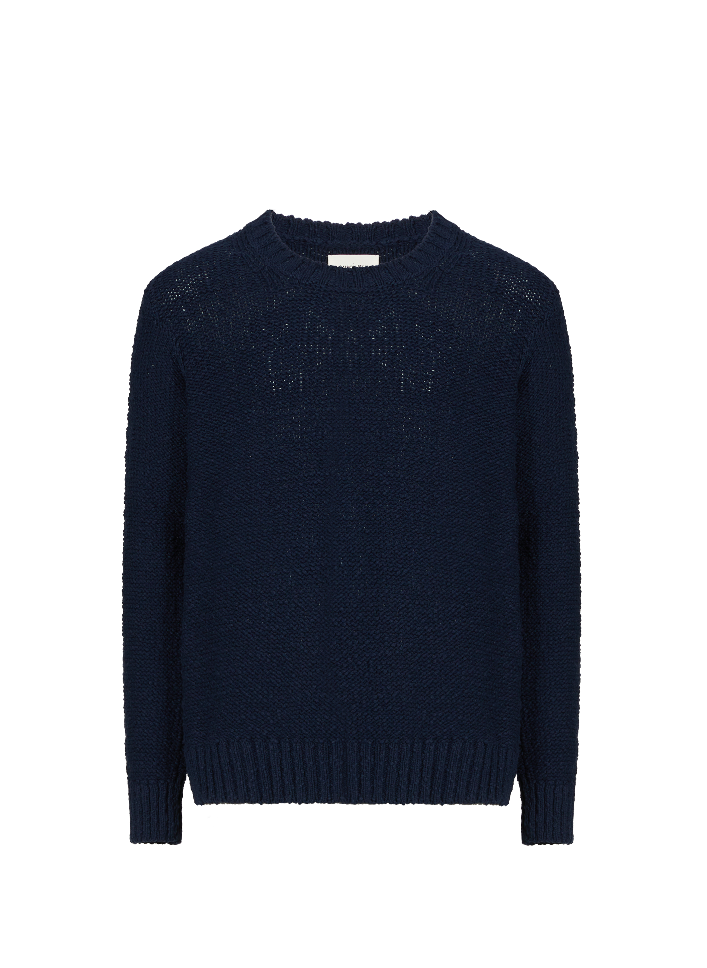 Pul col rond en coton SAISON 1865 Bleu