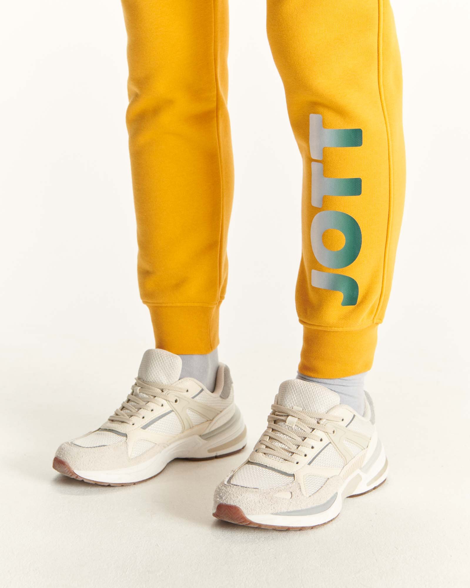 Organic cotton Valparaiso jogging pants JOTT Orange