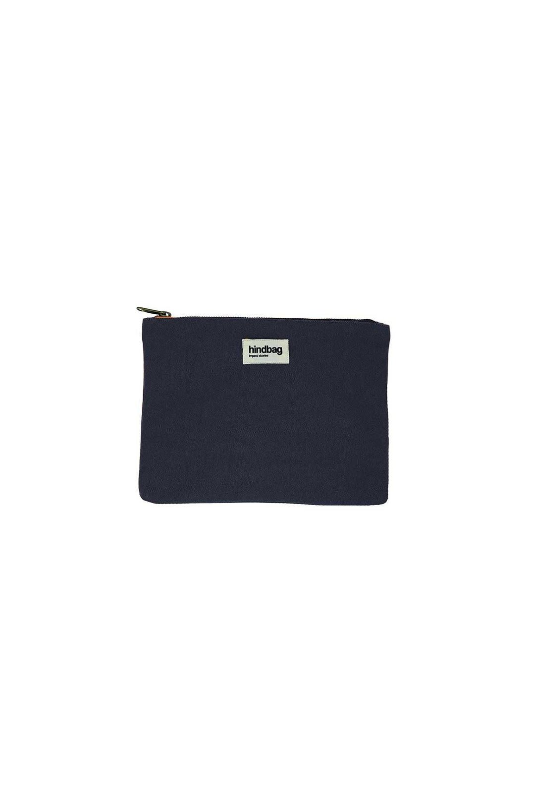 Cotton clutch bag HINDBAG Blue