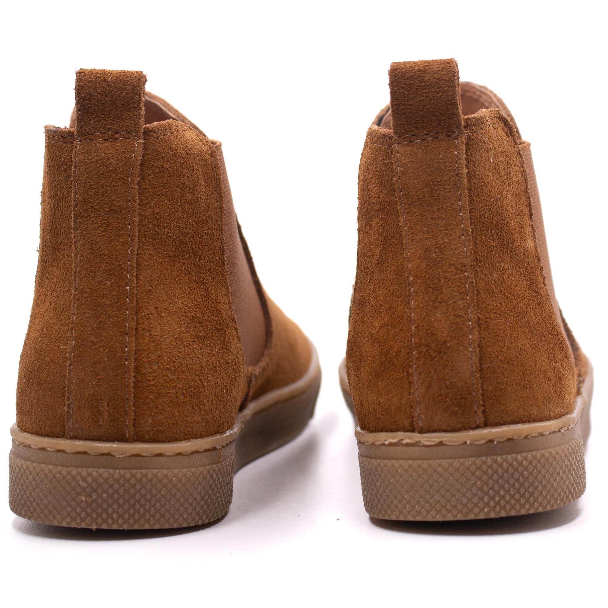 Boots enfant en daim Boni & Sidonie Beige