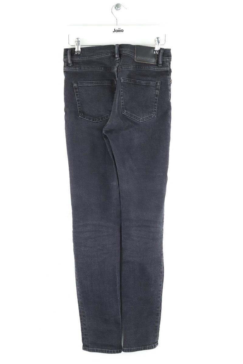 Cotton straight jeans ACNE STUDIOS - Seconde Main Black